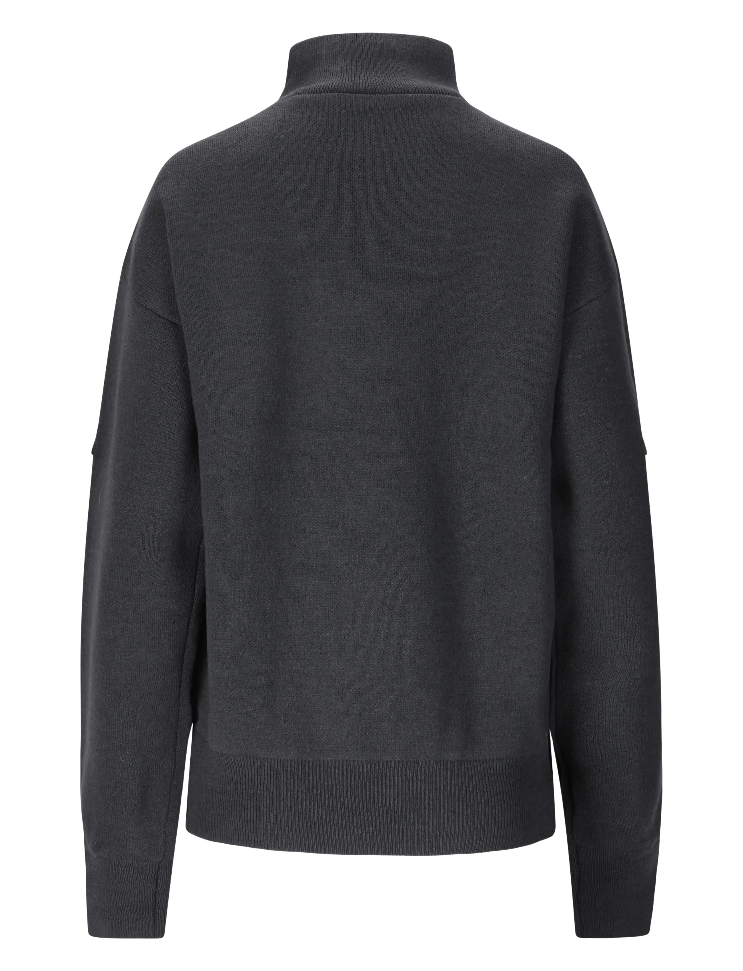 SOS - Tignes Uni Windstopper Knit - dressipluusid - india ink - 2