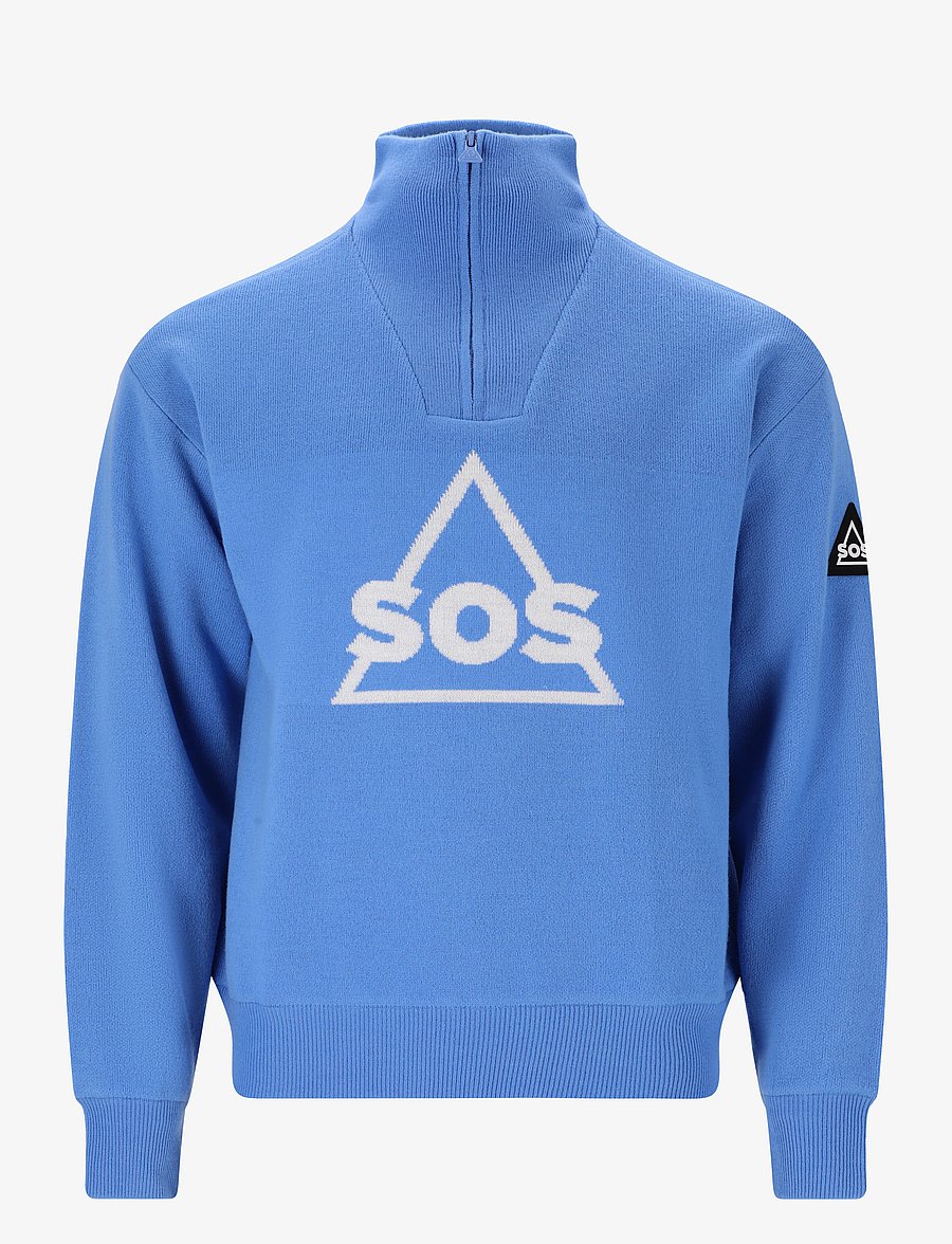 SOS - Tignes Uni Windstopper Knit - marina - 1