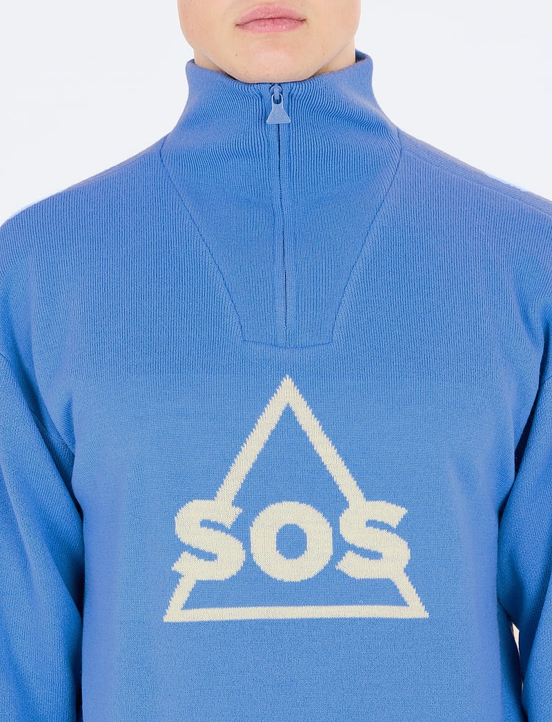 SOS - Tignes Uni Windstopper Knit - marina - 4