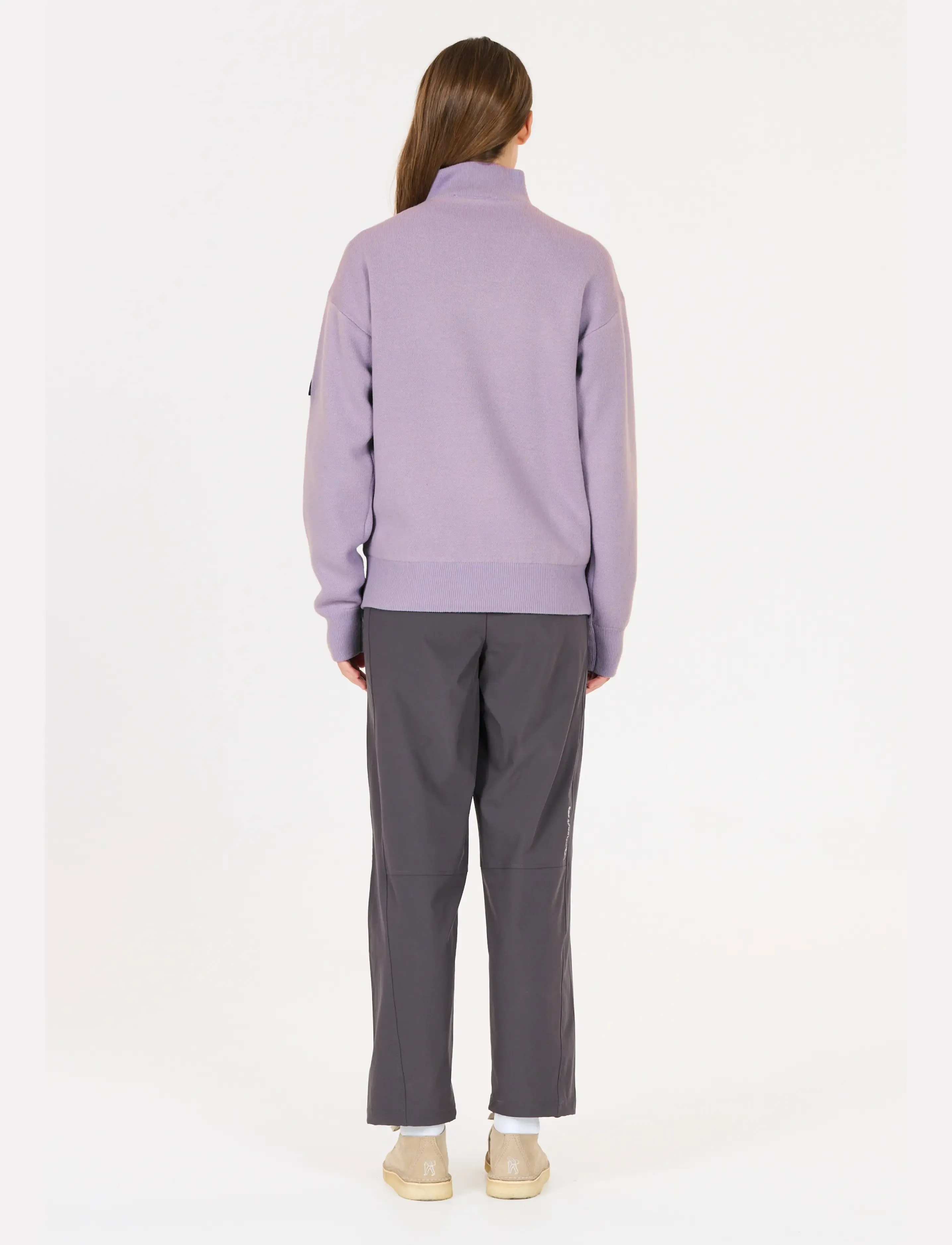 SOS - Tignes Uni Windstopper Knit - dressipluusid - wisteria - 5