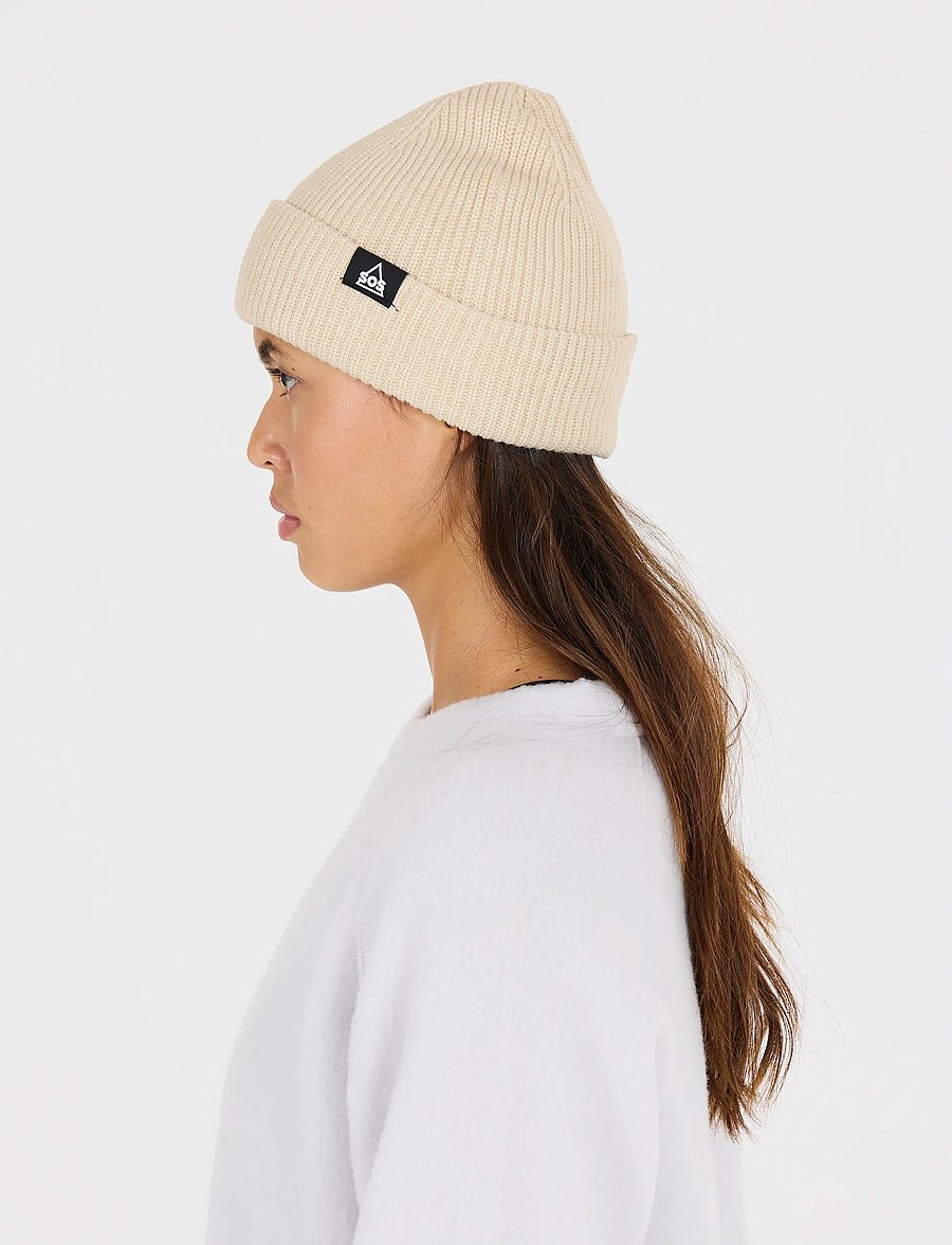 SOS - Rogla Beanie - húfur - white pepper - 5