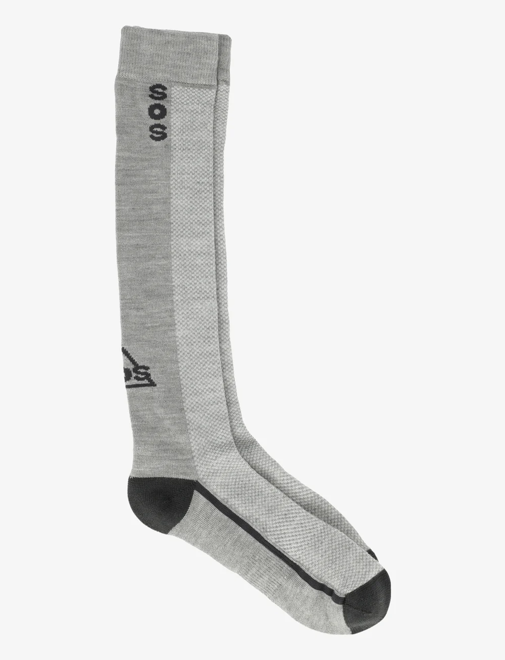 SOS - Arlberg Ski Sock - sportsocken - light grey melange - 0