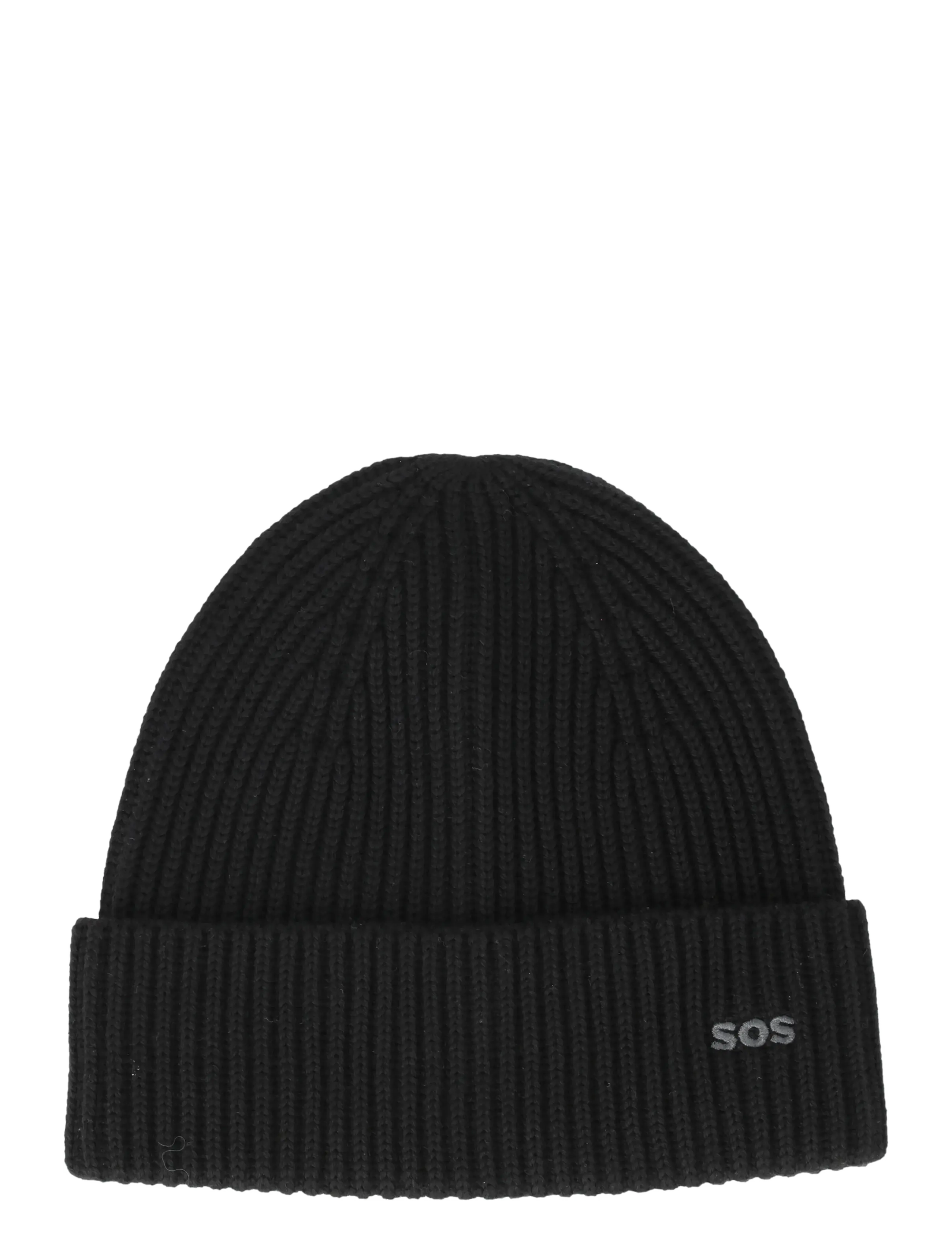 Girdwood wool beanie - BLACK