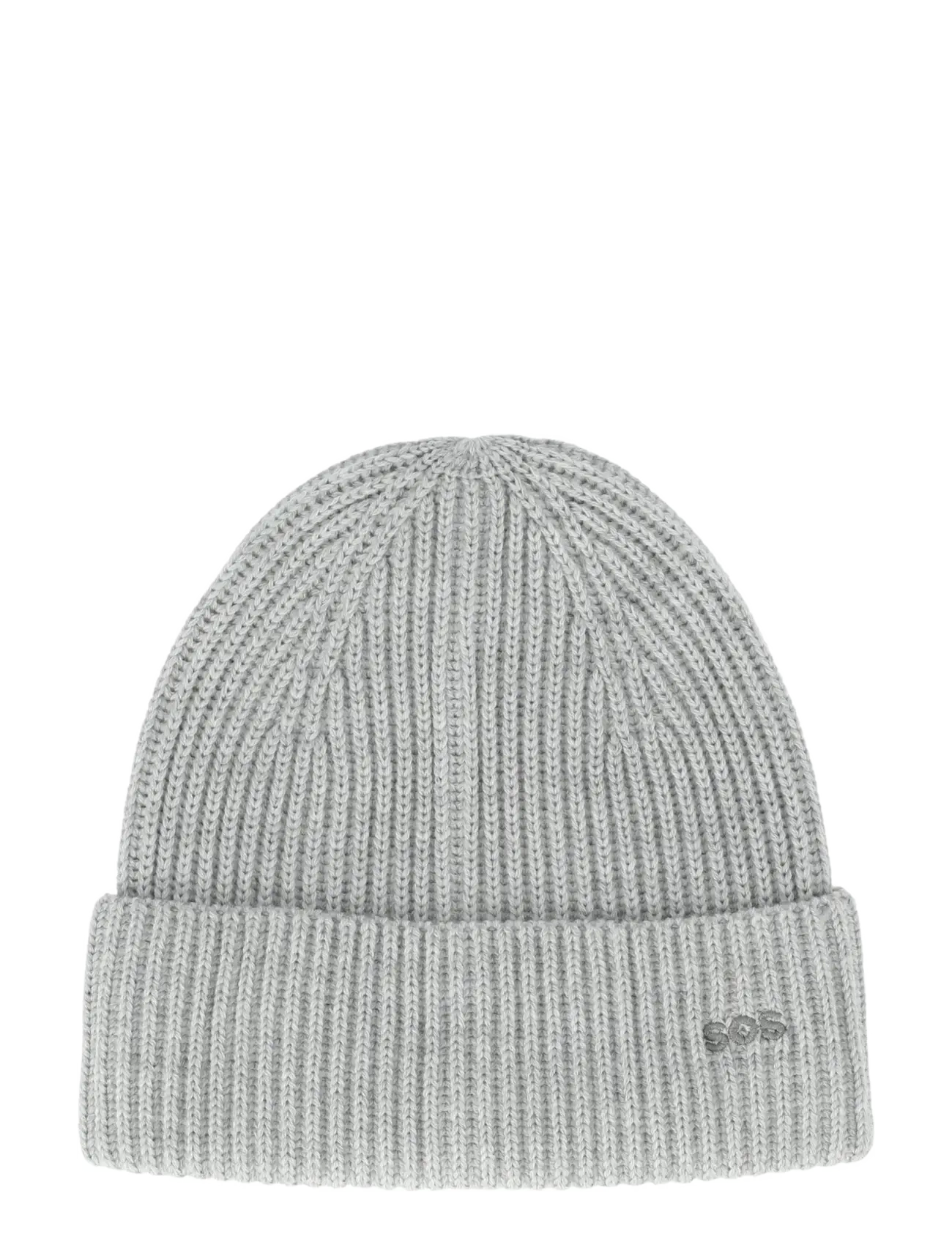 Girdwood wool beanie - LIGHT GREY MELANGE
