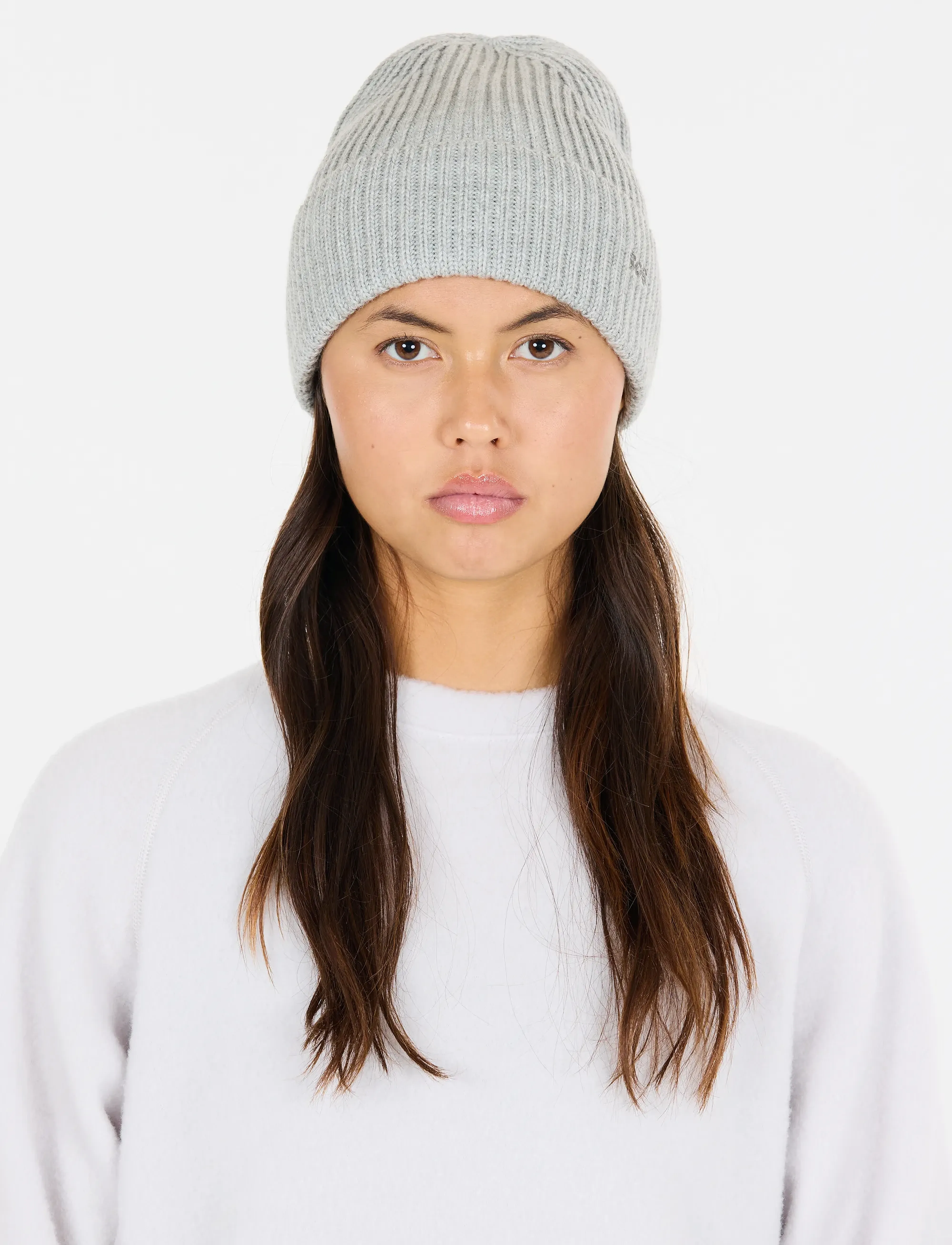 SOS - Girdwood wool beanie - light grey melange - 2