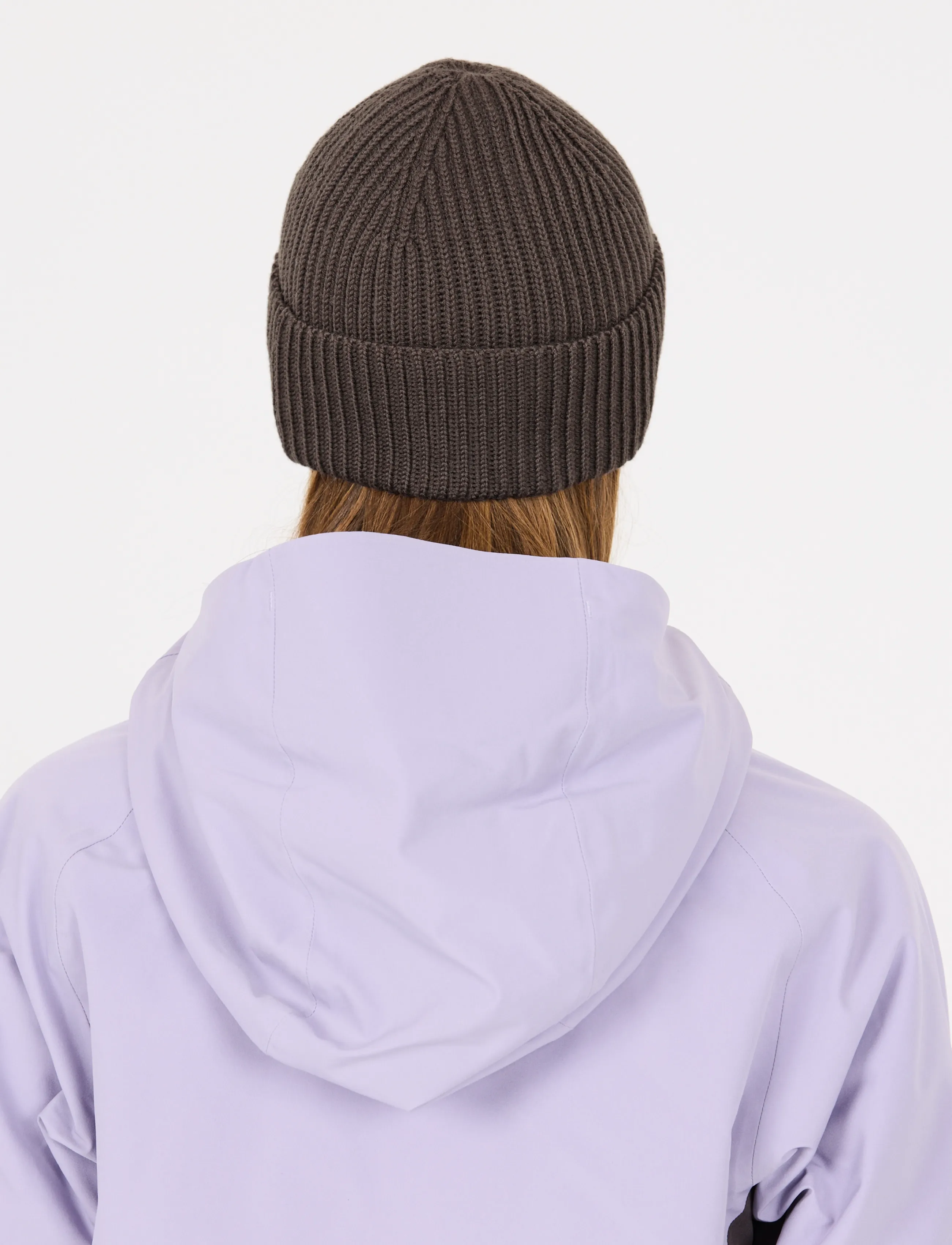 SOS - Girdwood wool beanie - beanies - shale mud - 0