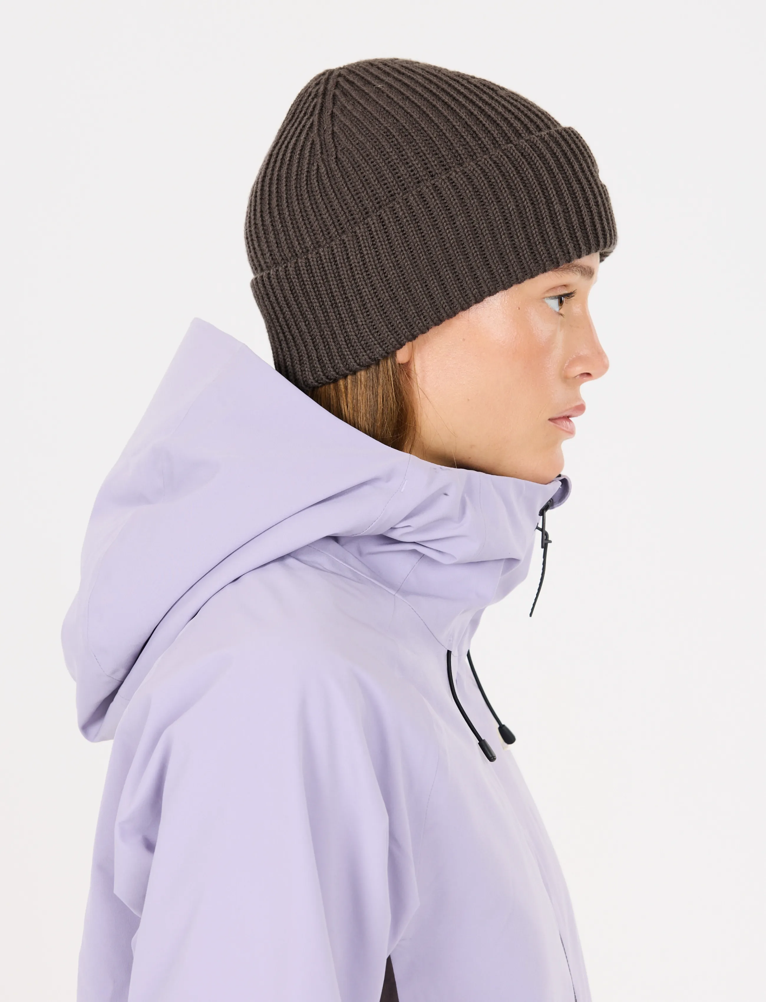 SOS - Girdwood wool beanie - beanies - shale mud - 2
