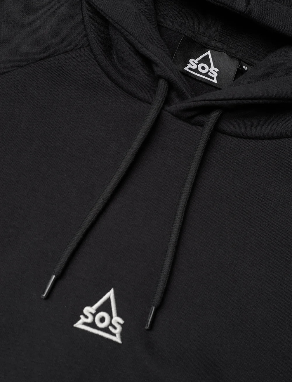 SOS - Majella M Sweat Hoodie - huvtröjor - black - 2