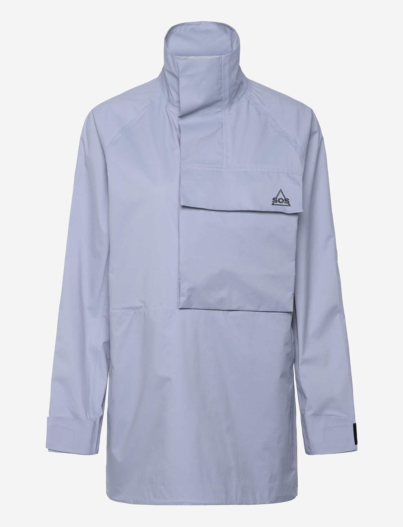 SOS - Matterhorn W Long Shell Anorak - anorakid - blue blizzard - 0