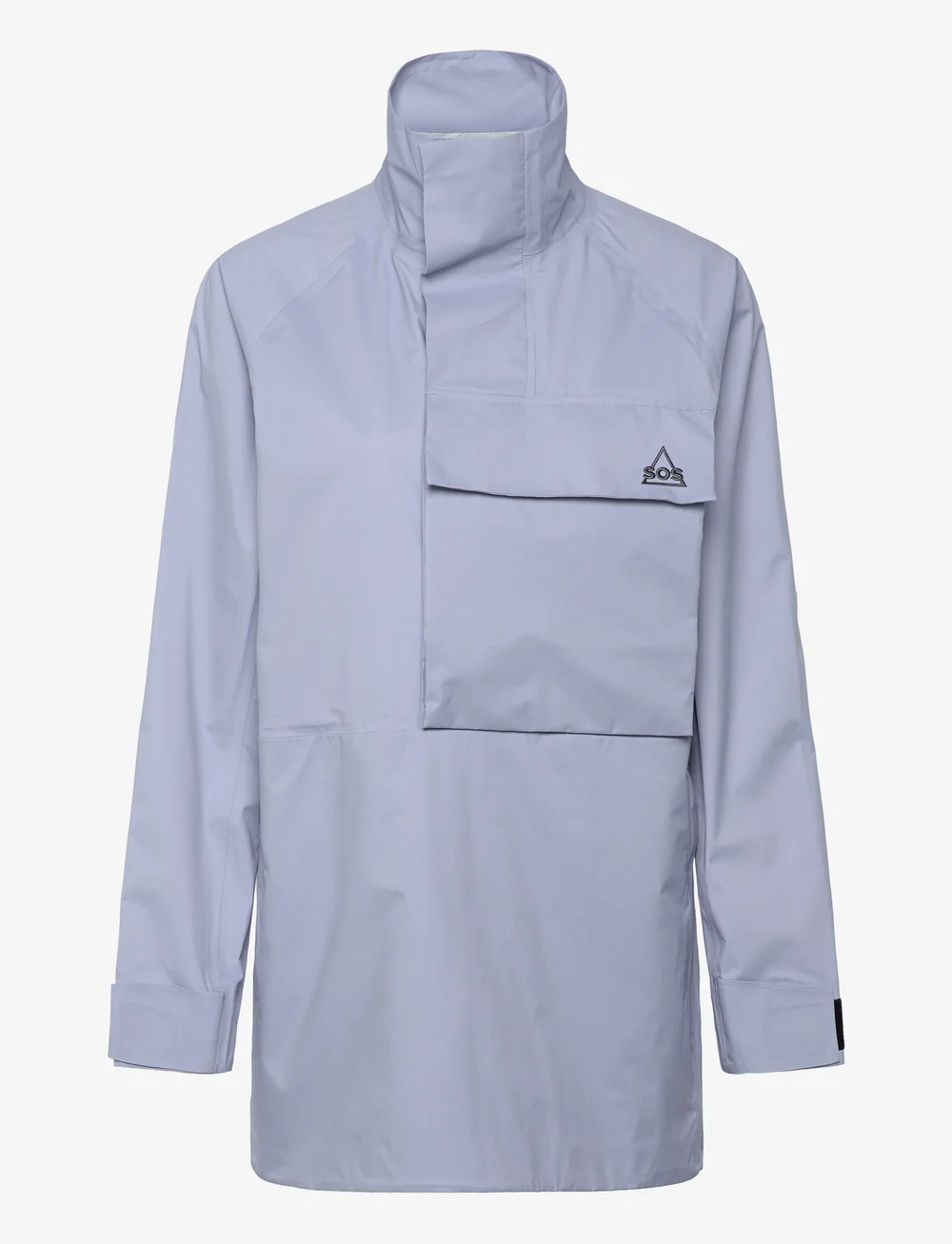 SOS - Matterhorn W Long Shell Anorak - anoraks - blue blizzard - 0