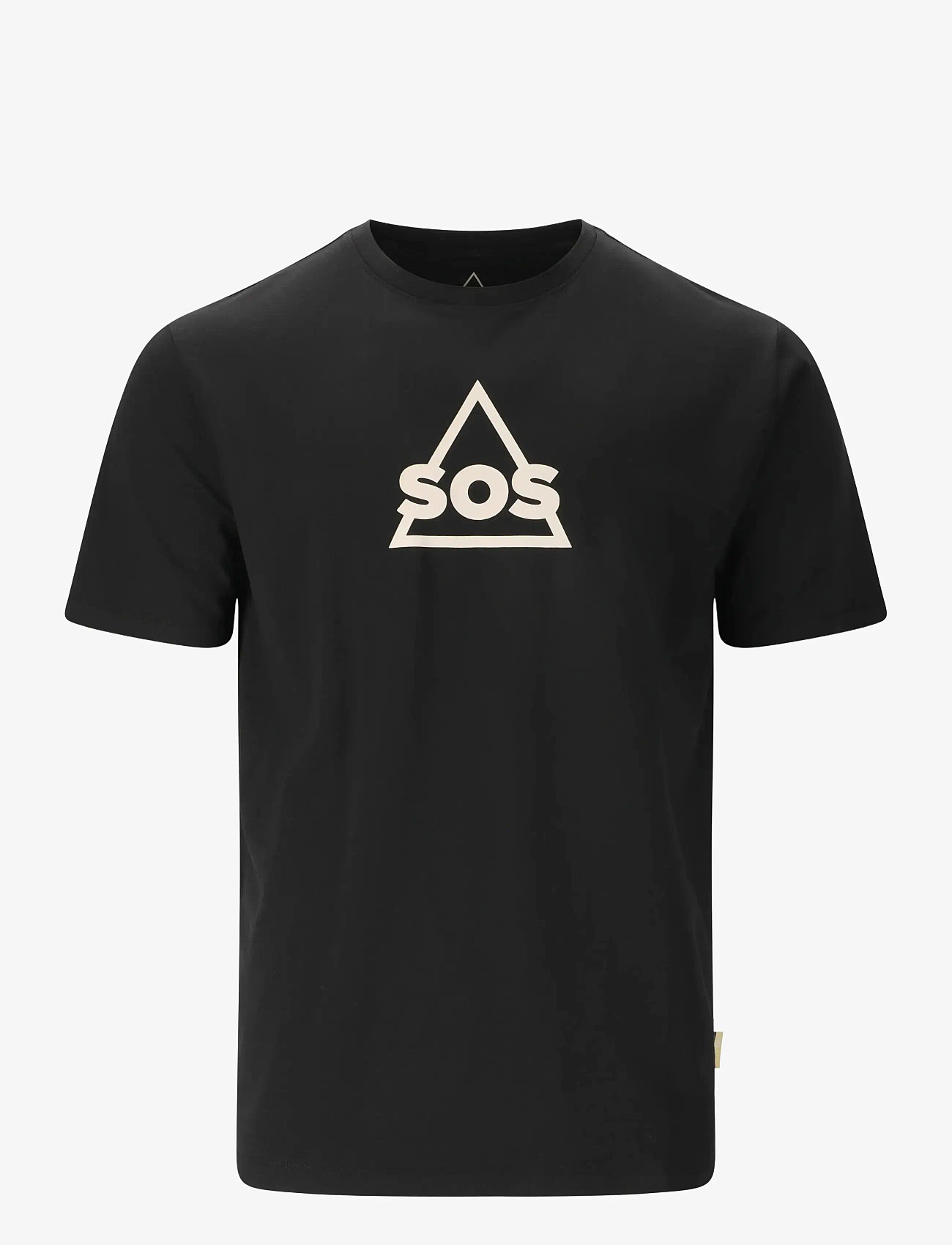 SOS - Kvitfjell M SS Tee V2 - t-shirts - black - 1