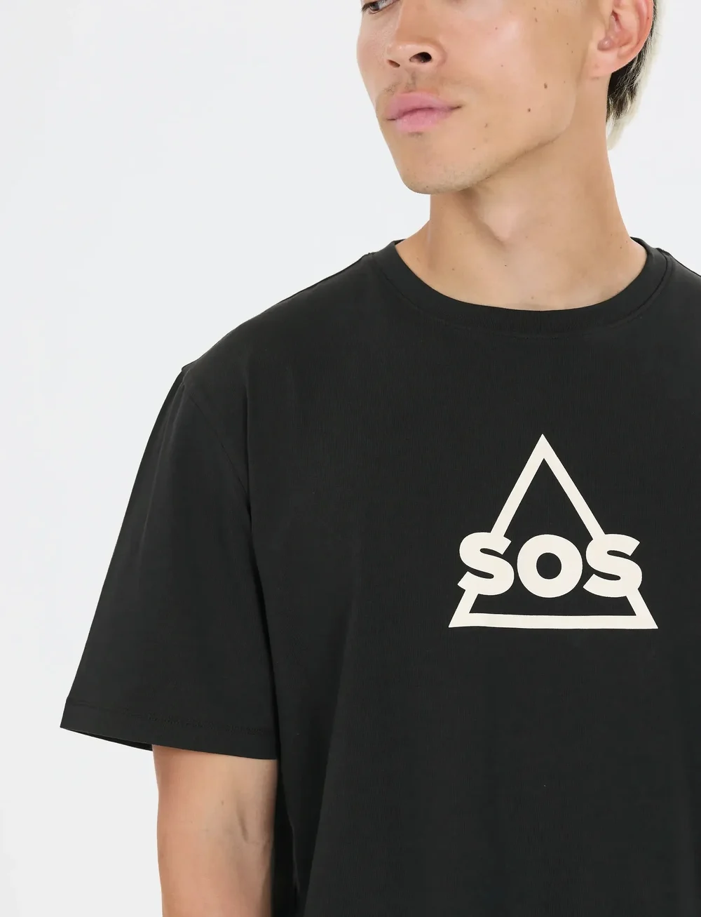 SOS - Kvitfjell M SS Tee V2 - topi un t-krekli - black - 3