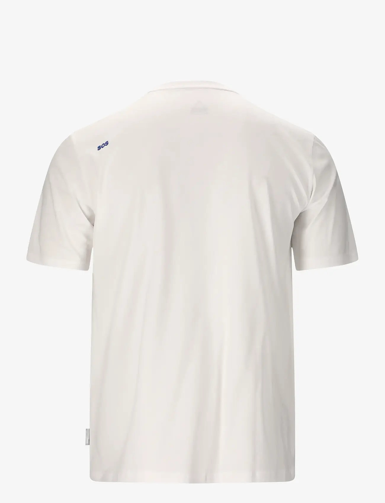 SOS - Kvitfjell M SS Tee V2 - t-shirts - white - 2