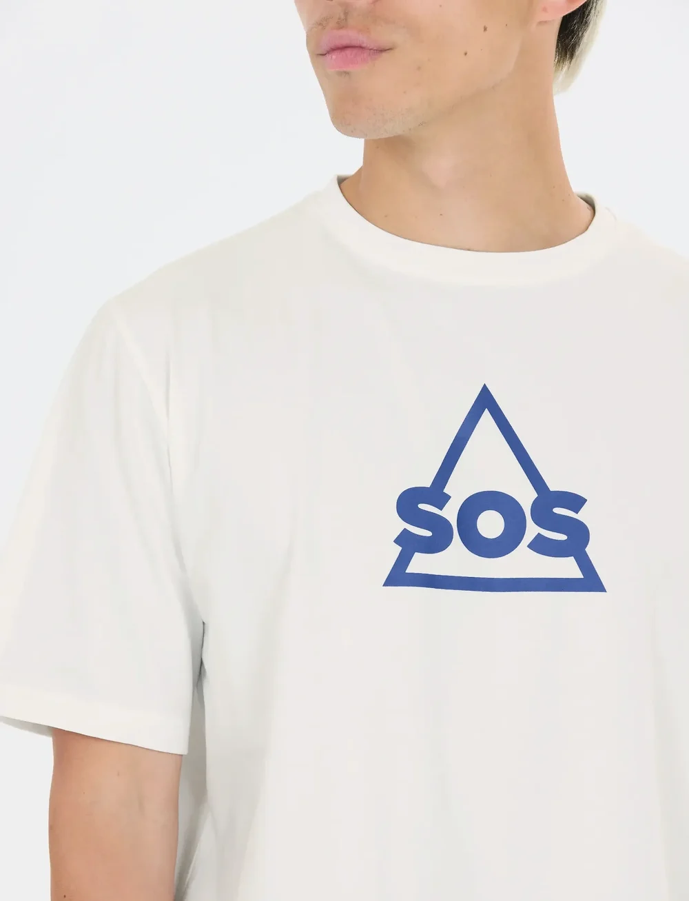 SOS - Kvitfjell M SS Tee V2 - tops & t-shirts - white - 4