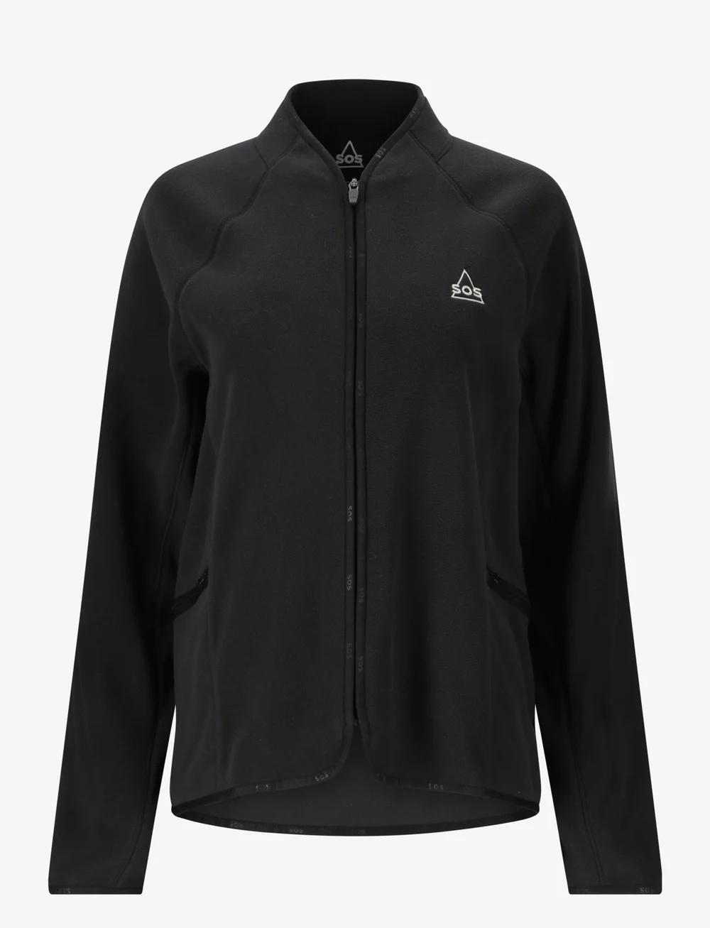 SOS - Hakuba W Polartec Fleece Jacket - fleece og mellemlag - black - 0