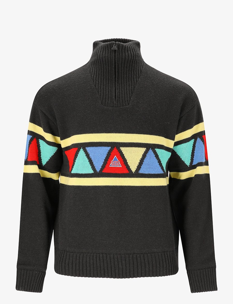 SOS - The Windbreaker Uni Knit - sporta džemperi - blue graphite - 1