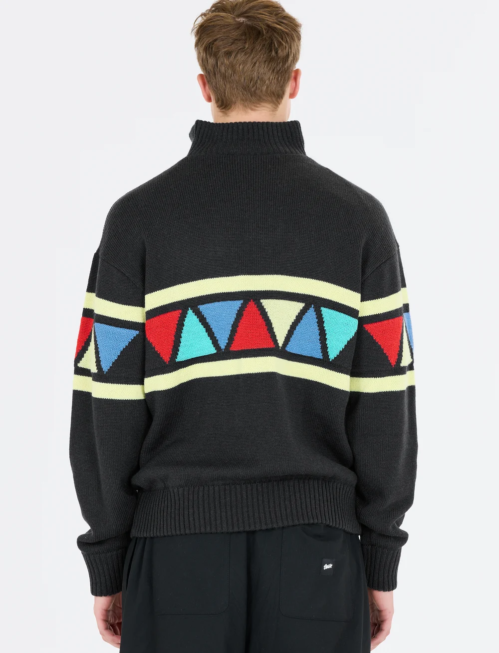 SOS - The Windbreaker Uni Knit - sweatshirts - blue graphite - 5