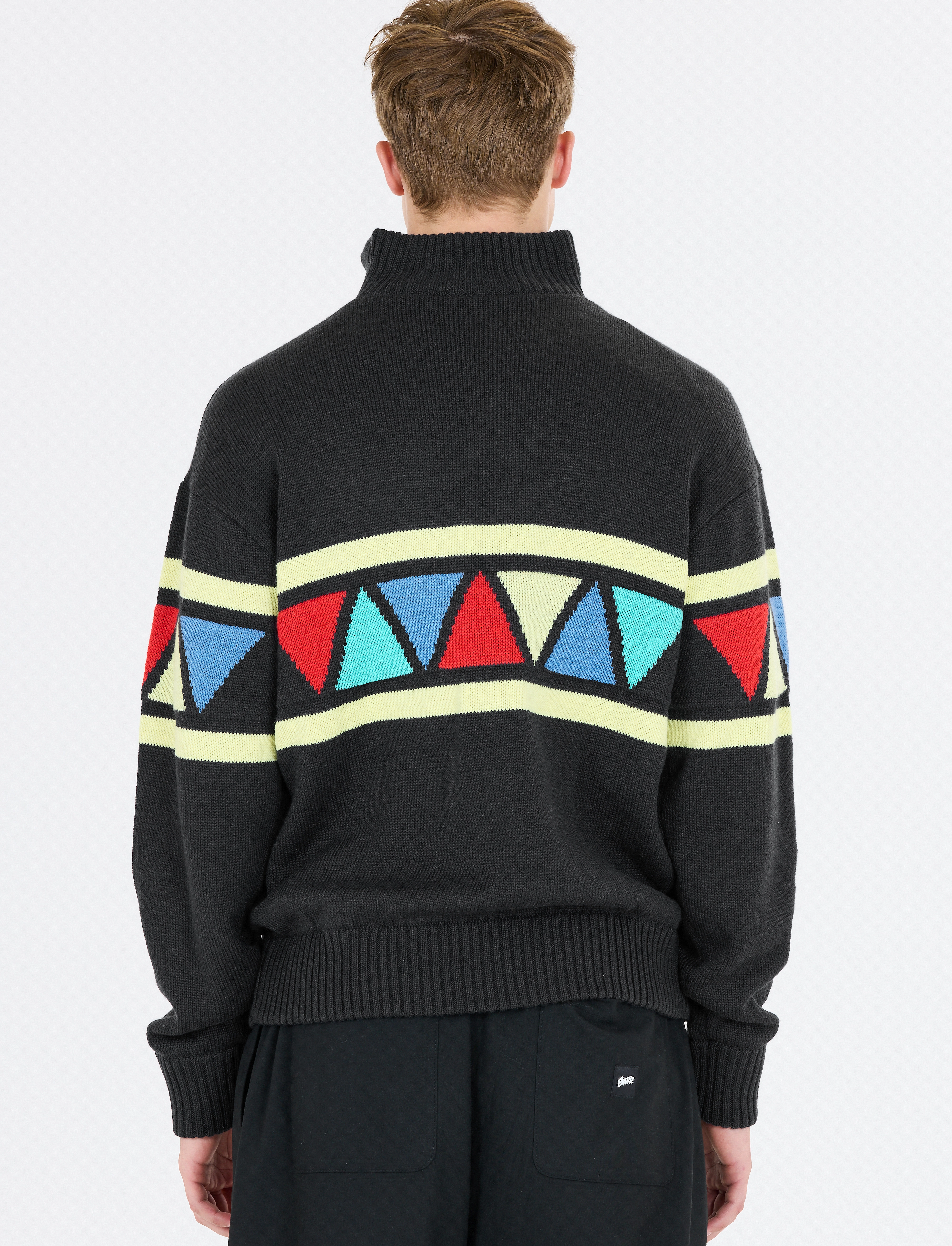 SOS - The Windbreaker Uni Knit - strik - blue graphite - 5