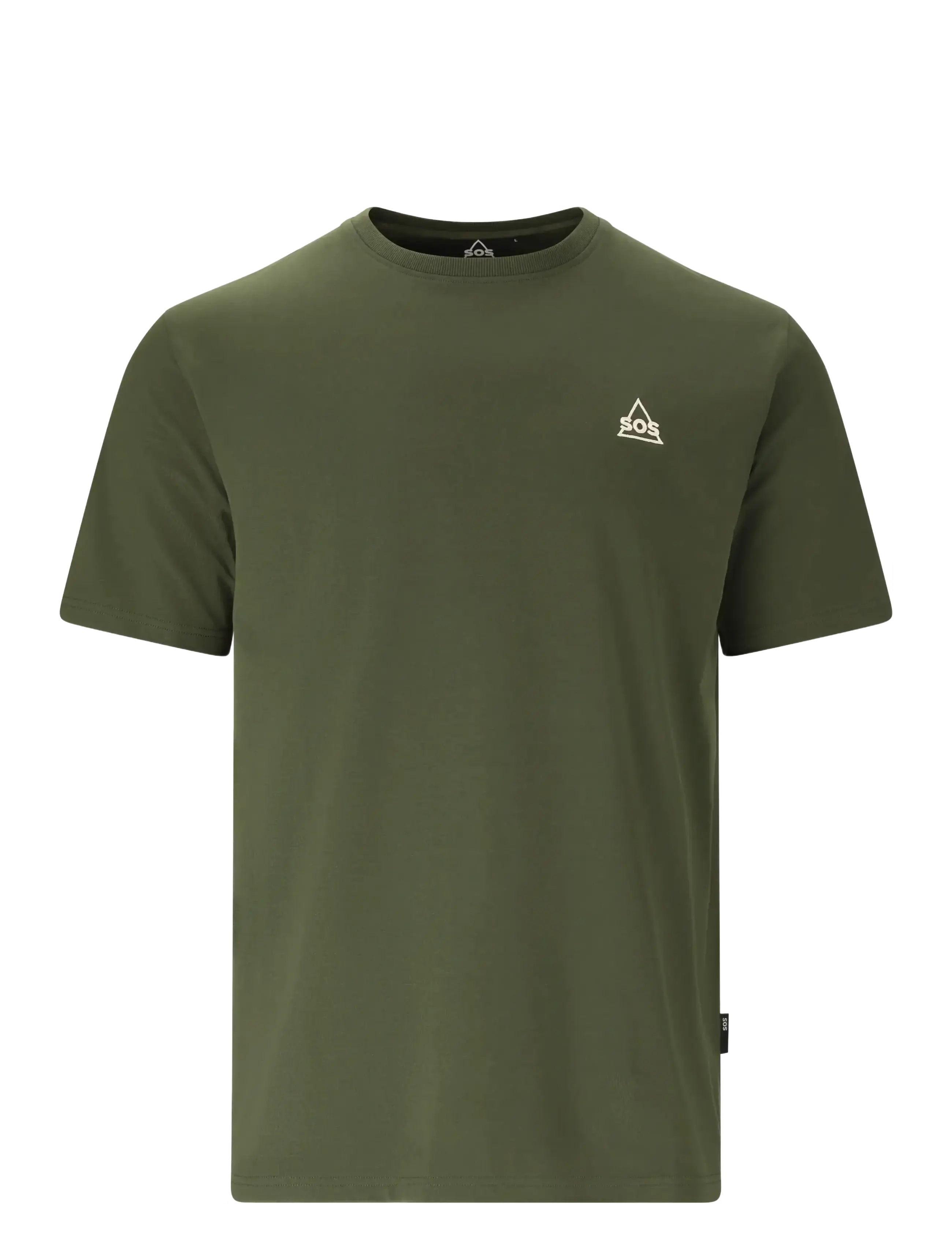 SOS Mera M Ss Tee Khaki - S - Herren