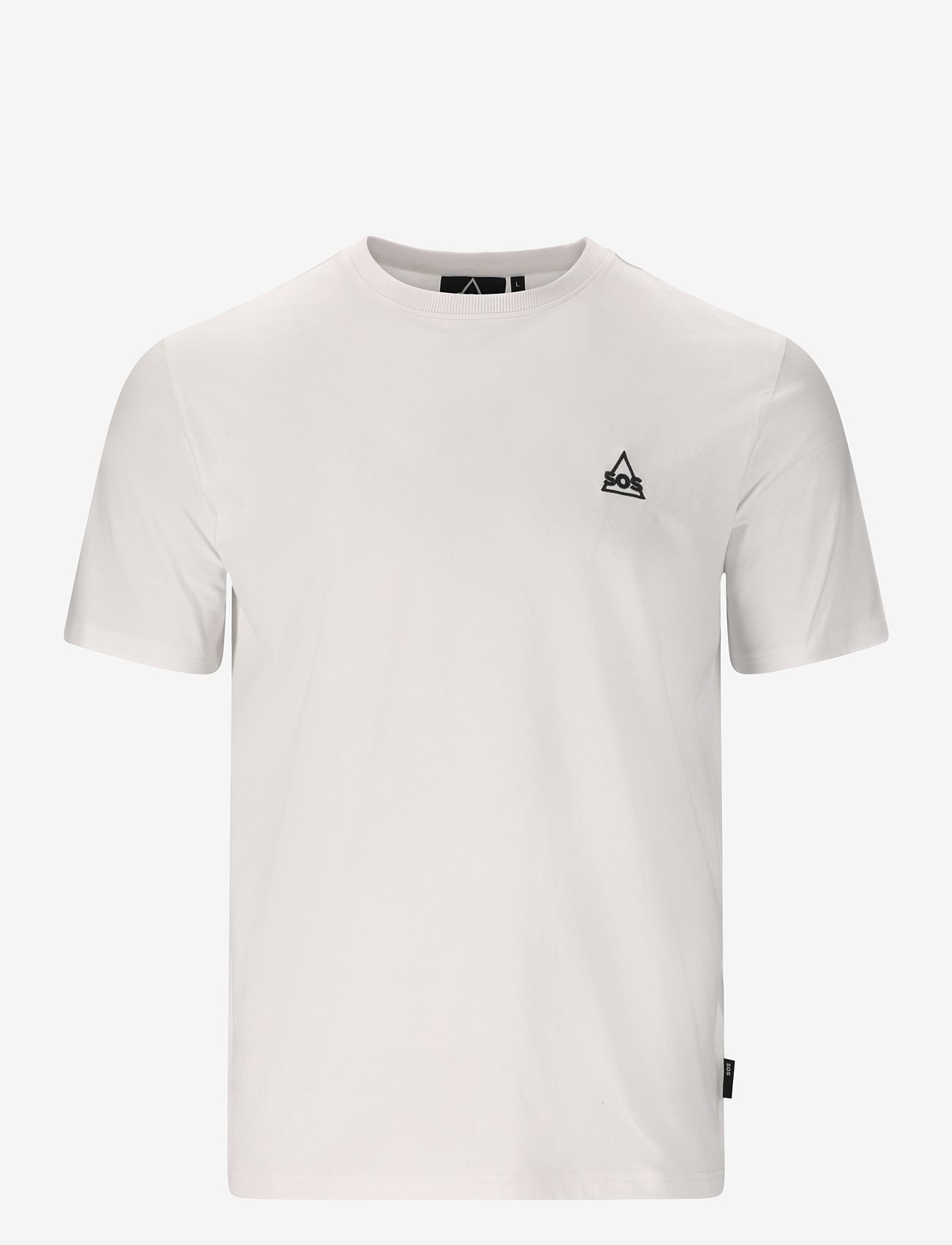 SOS - Mera M SS Tee - oberteile & t-shirts - white - 1