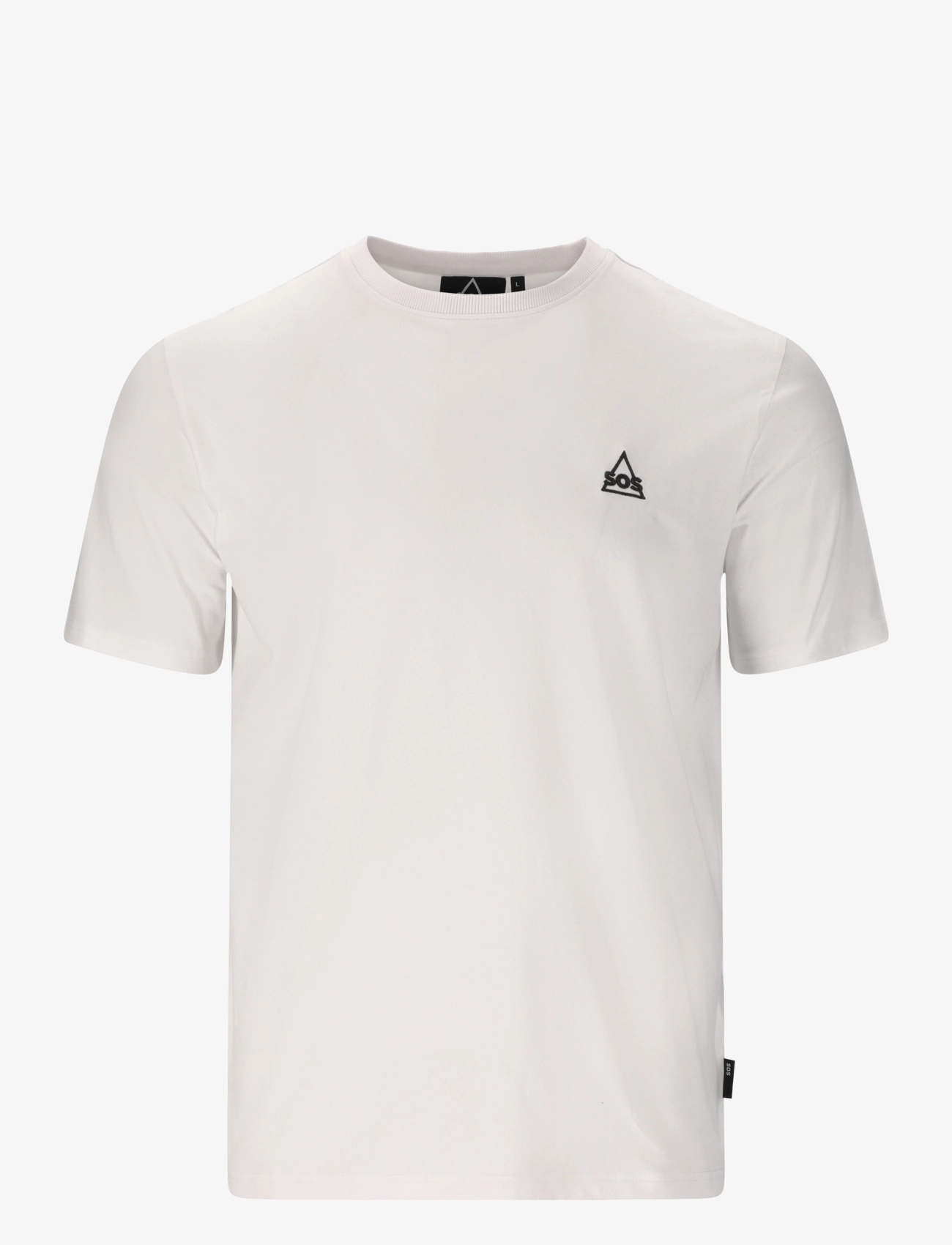 SOS Mera M SS Tee - Riided - WHITE / white