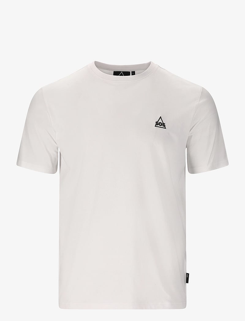 SOS - Mera M SS Tee - oberteile & t-shirts - white - 1