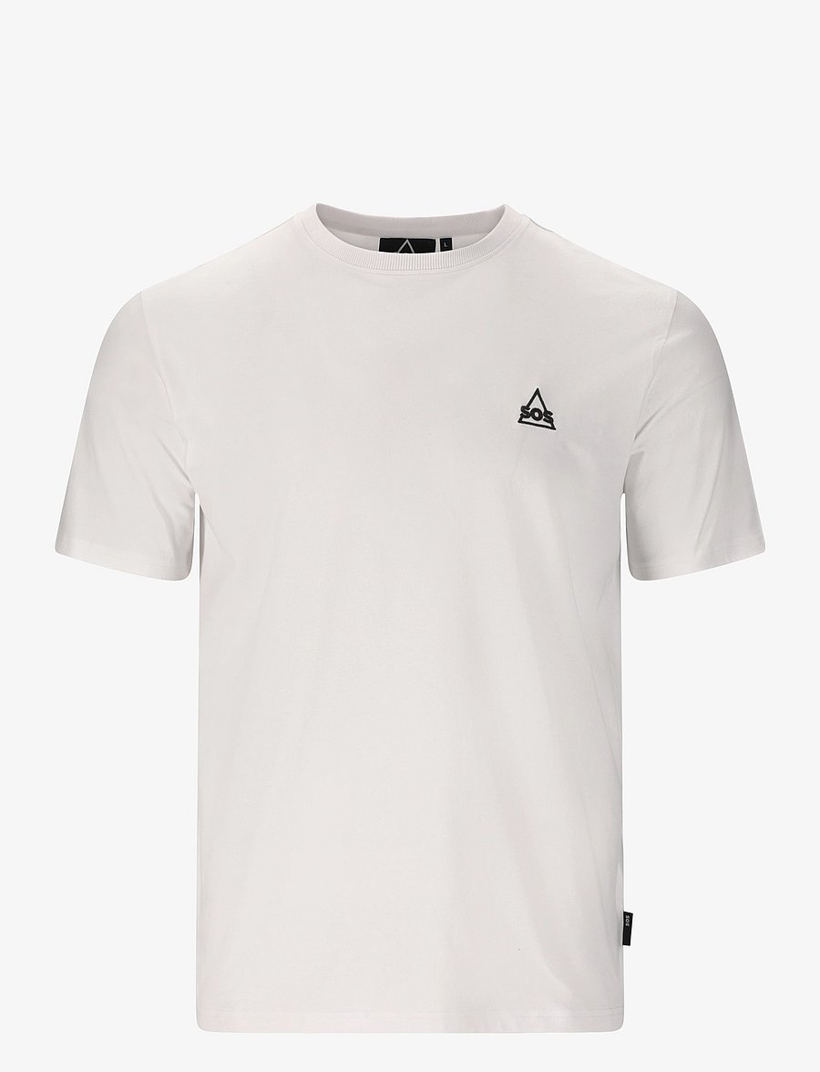 SOS - Mera M SS Tee - oberteile & t-shirts - white - 1