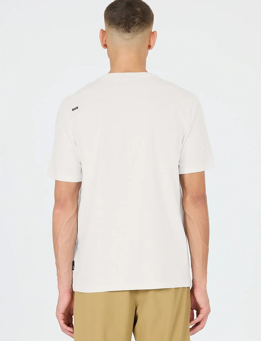 SOS - Mera M SS Tee - tops & t-shirts - white - 3