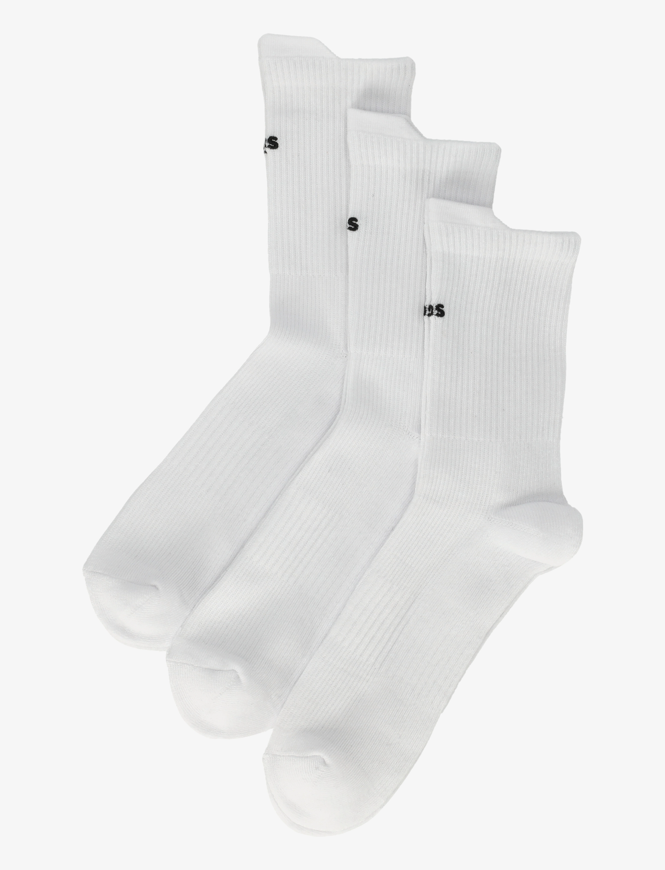 SOS Cinto 3 Pack Socks - Aluspesu - WHITE / white