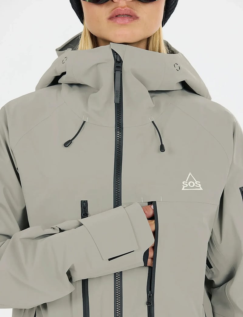 SOS - Kula W 3L Shell Jacket - dried sage - 5