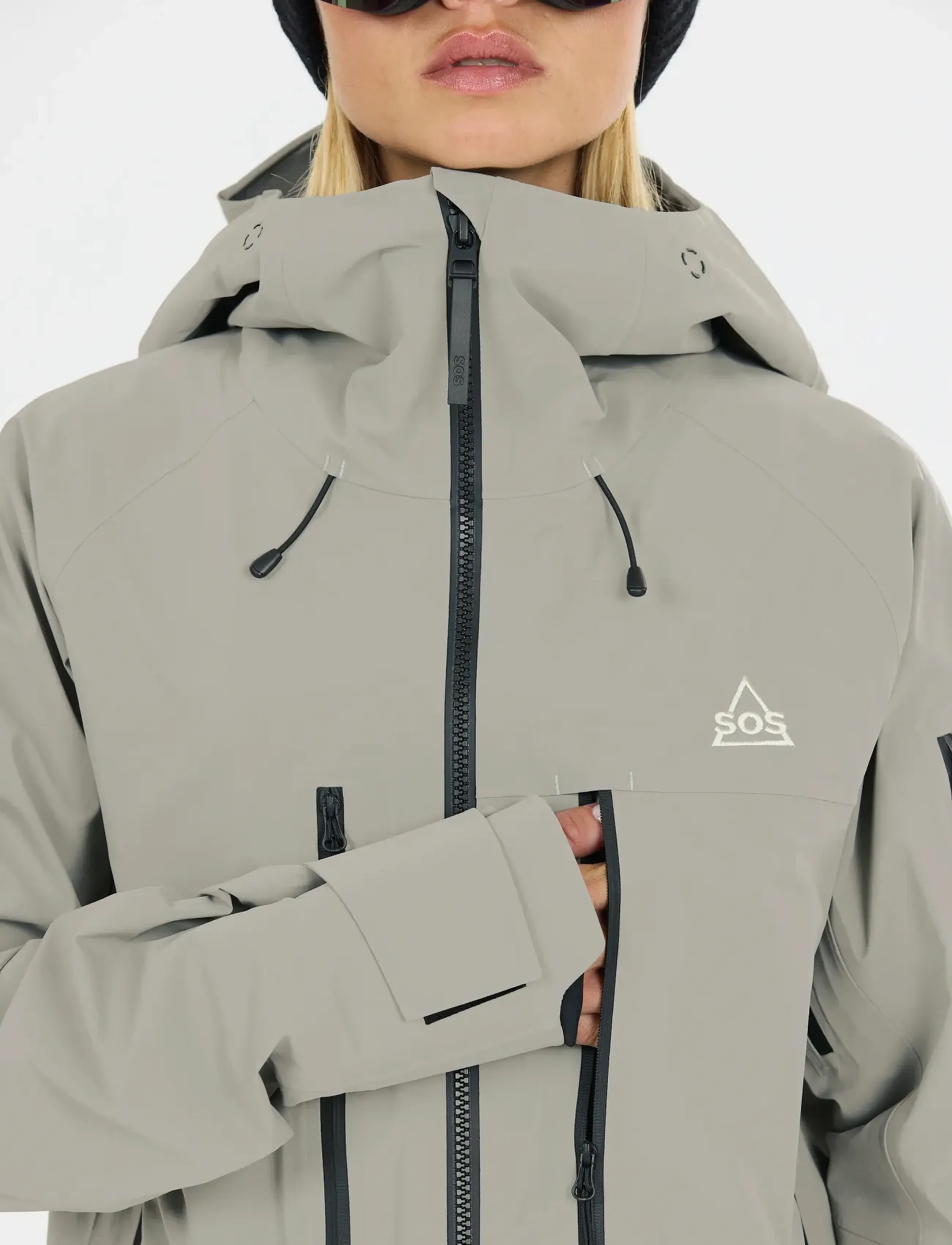 SOS - Kula W 3L Shell Jacket - dried sage - 5