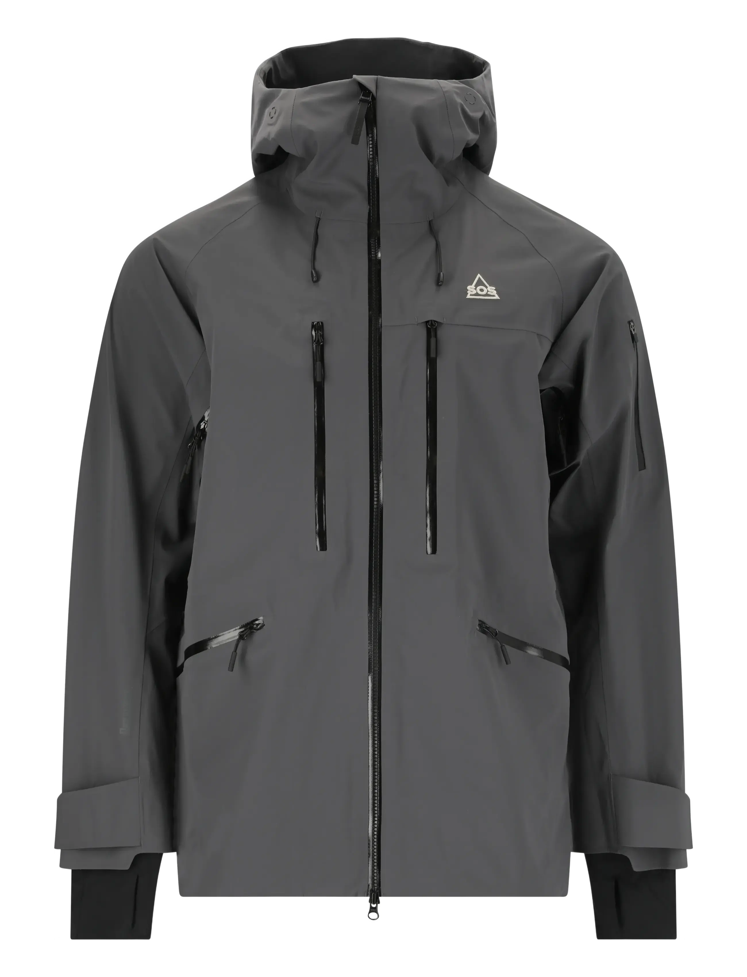 SOS Kula M 3L Shell Jacke Grau - L - Herren