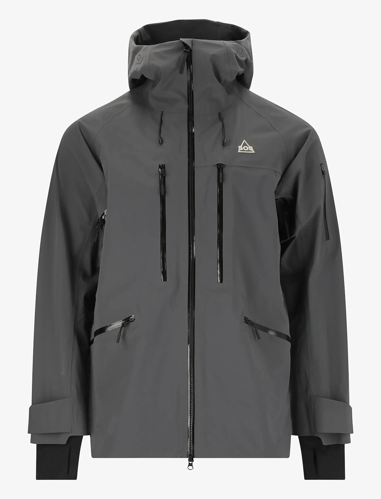 SOS - Kula M 3L Shell Jacket - skidjackor - asphalt - 0