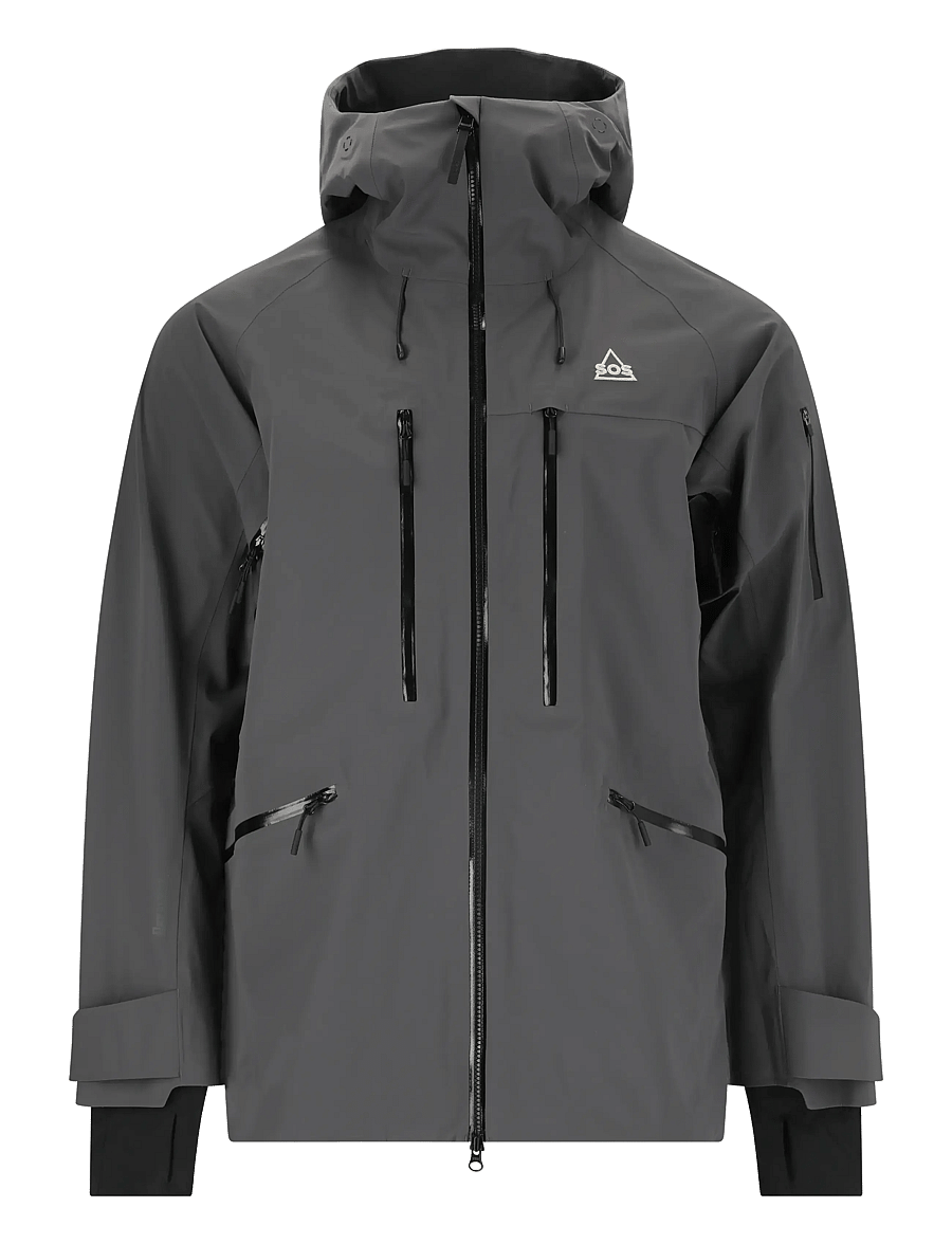 SOS - Kula M 3L Shell Jacket - skidjackor - asphalt - 1