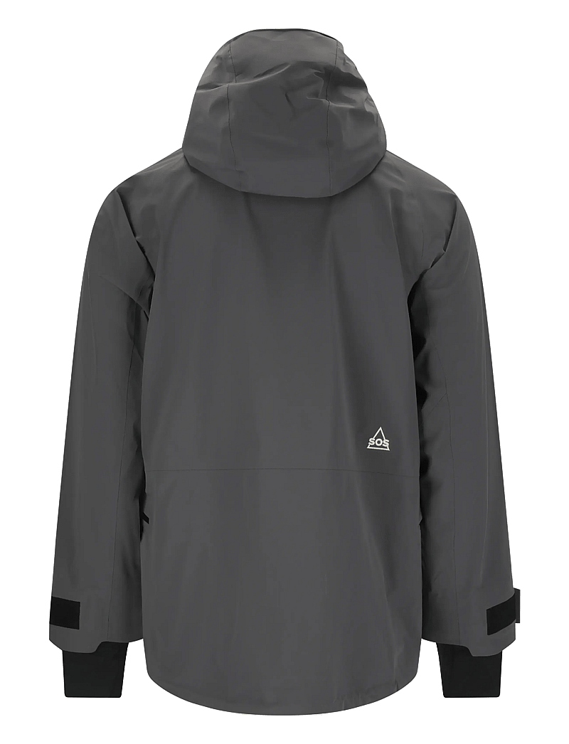 SOS - Kula M 3L Shell Jacket - skijakker - asphalt - 2