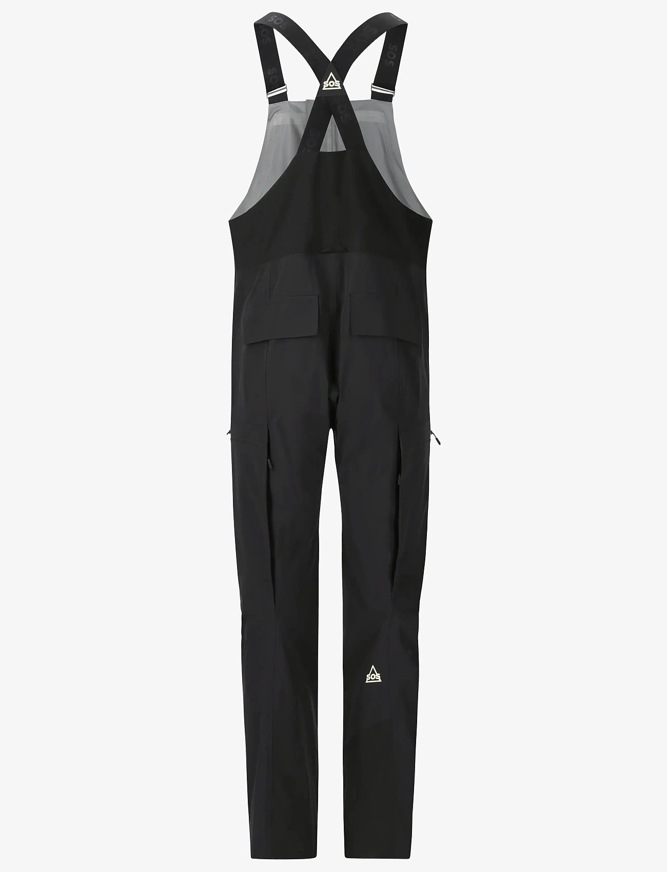 SOS - Kula W 3L Shell Bib Pants - skidkläder - black - 2