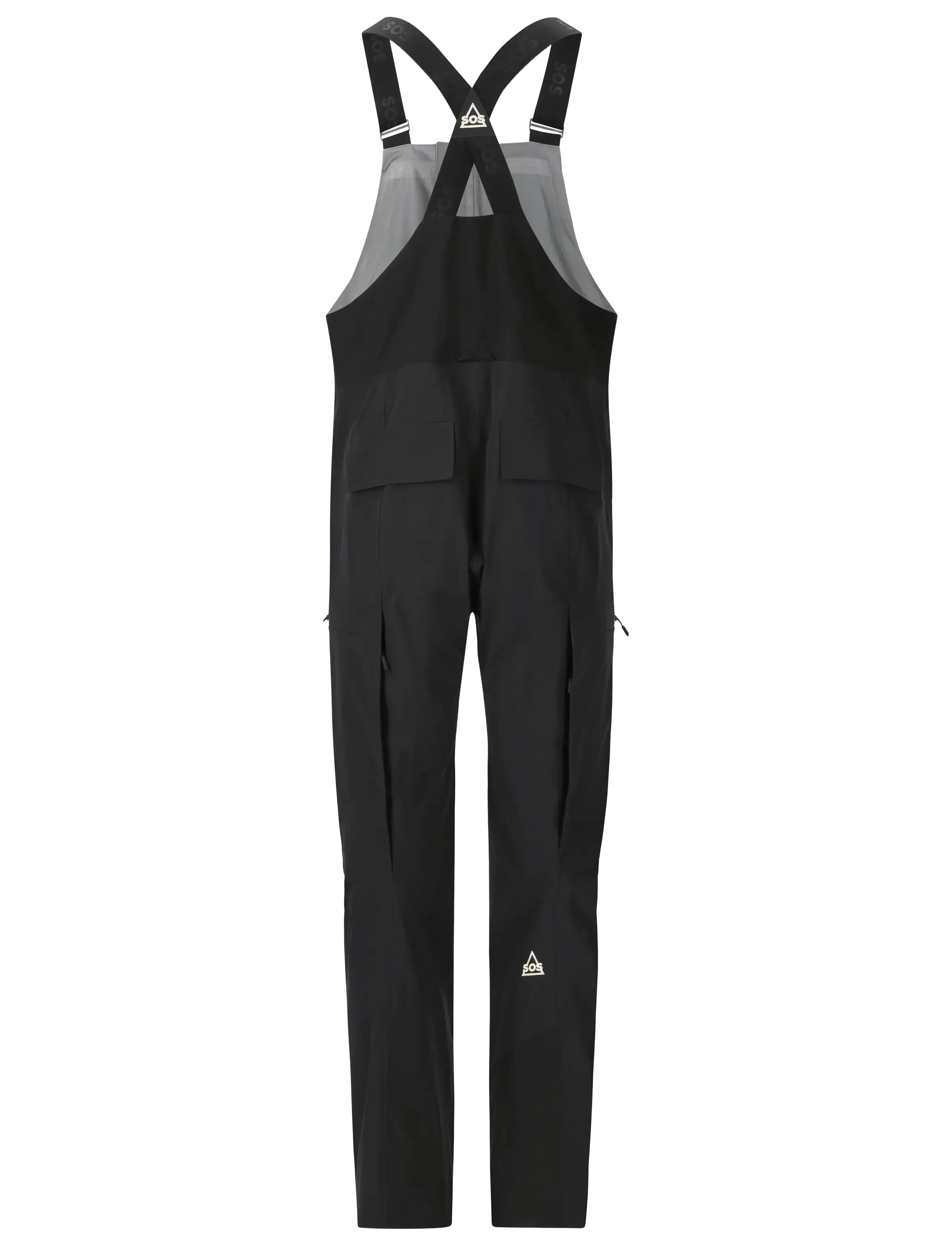 SOS - Kula W 3L Shell Bib Pants - joggingbukser - black - 2