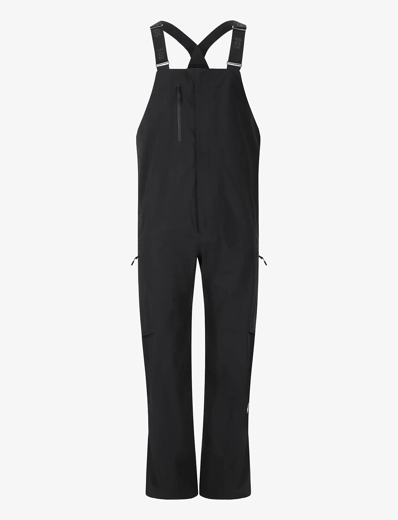 SOS - Kula M 3L Shell Bib Pants - skibukser - black - 1