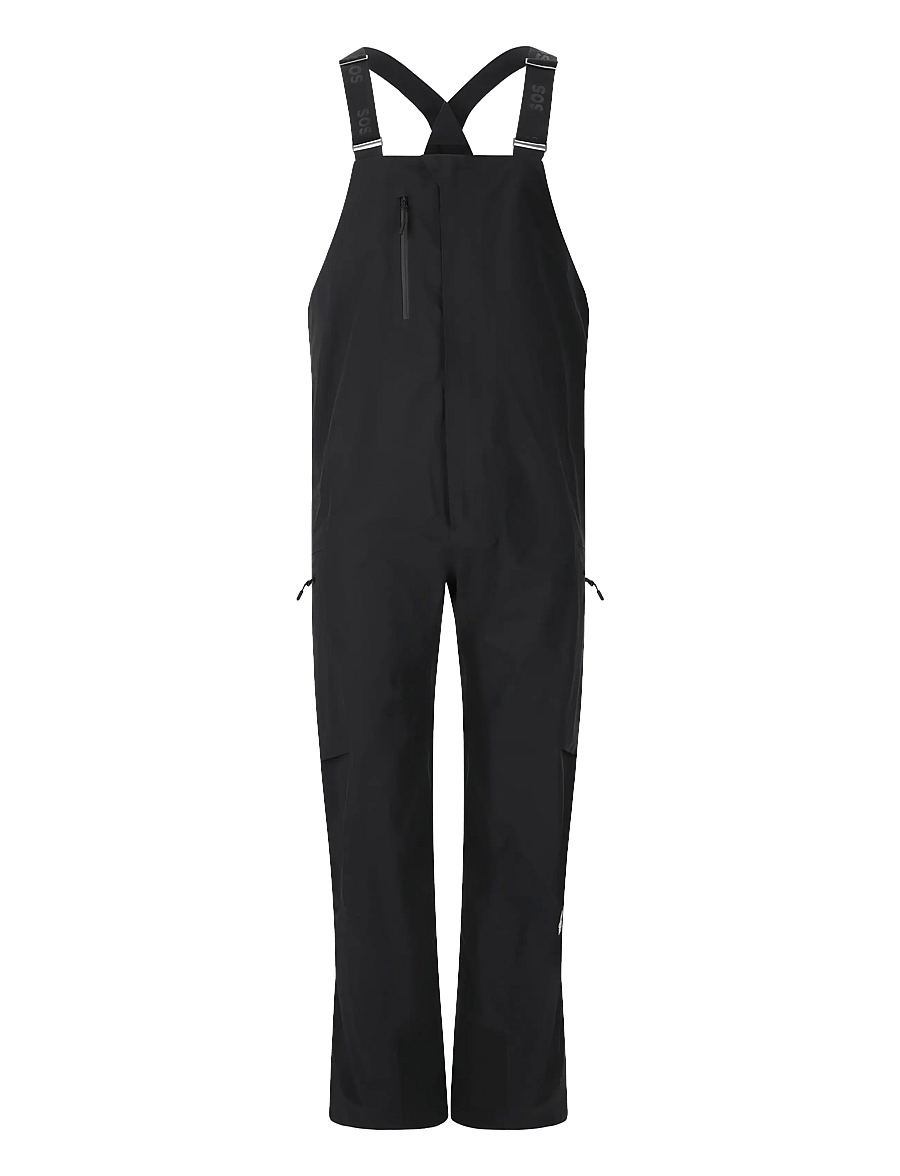 SOS - Kula M 3L Shell Bib Pants - skihosen - black - 1