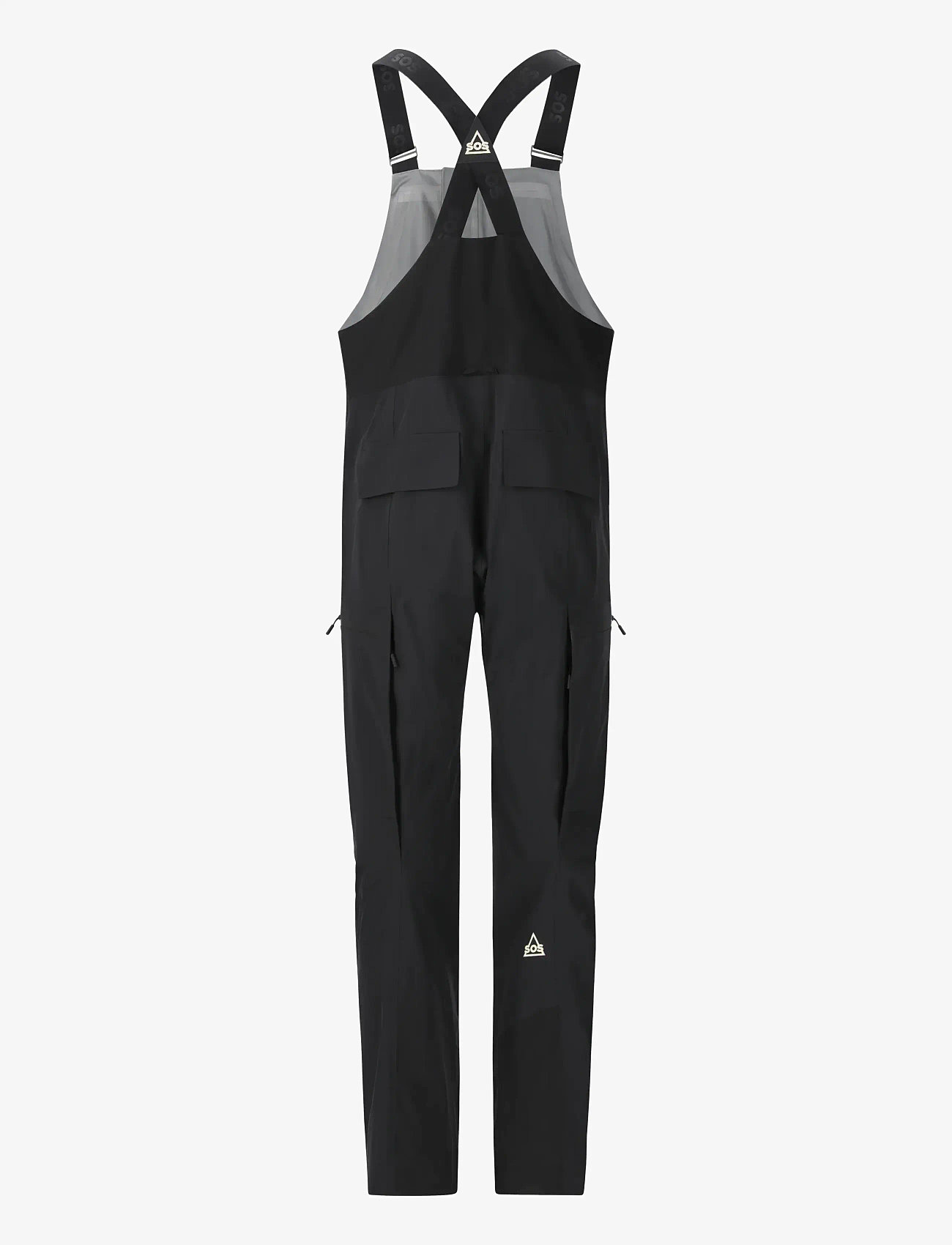 SOS - Kula M 3L Shell Bib Pants - skibukser - black - 2
