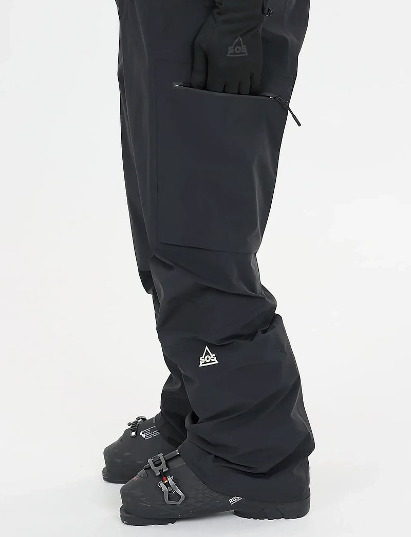 SOS - Kula M 3L Shell Bib Pants - skibukser - black - 5