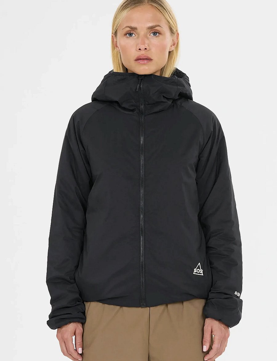 SOS - Comeon W Light Insulated Jacket - skidkläder - black - 4