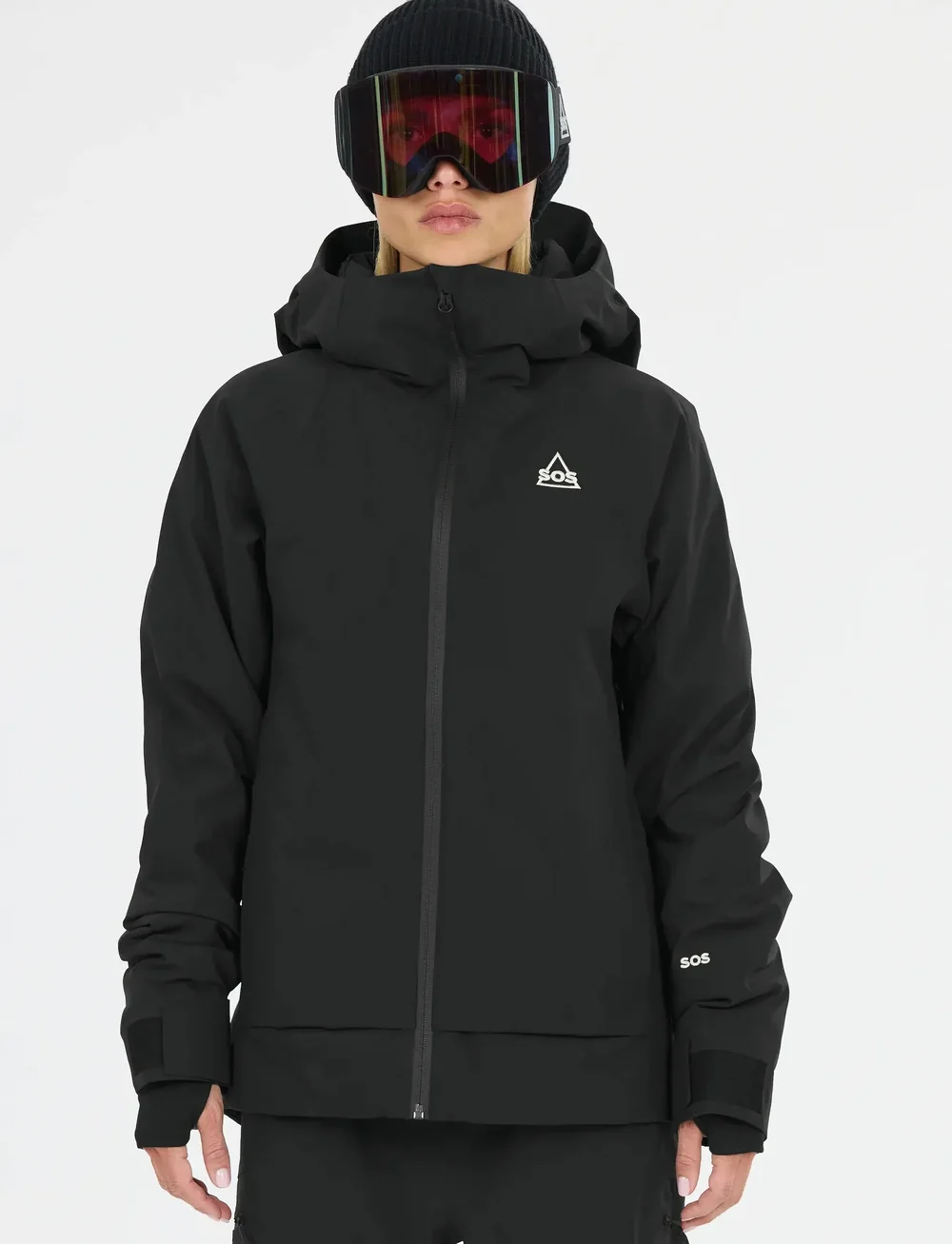 SOS - Samkos W 2L Insulated Jacket - ski-kleidung - black - 0