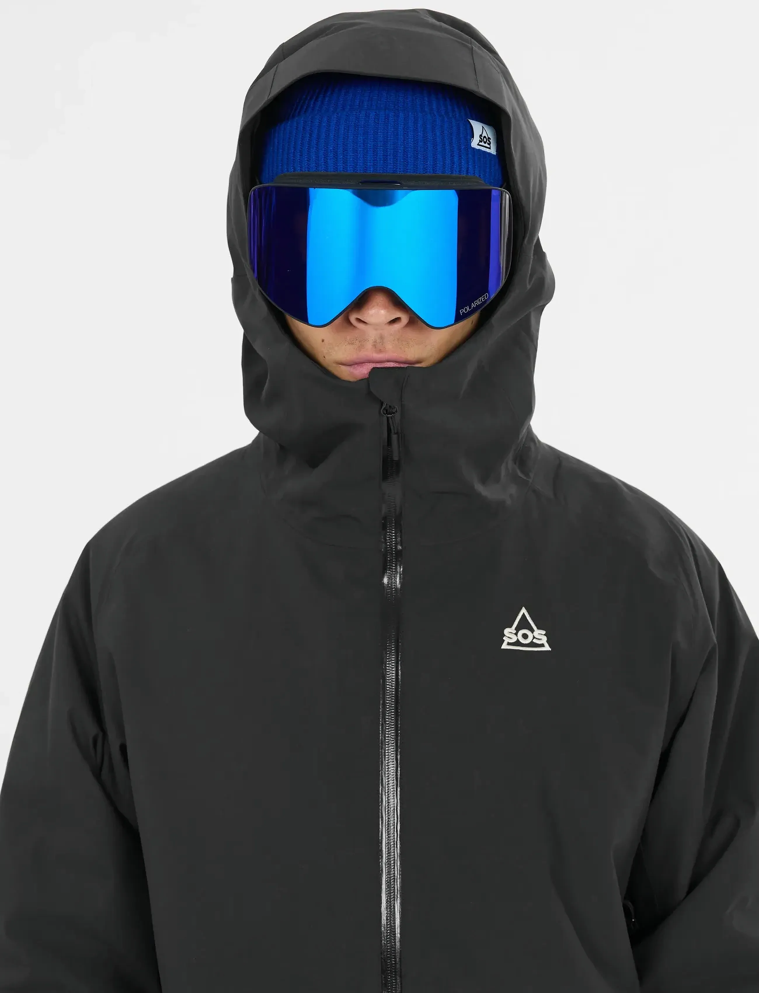 SOS - Samkos M 2L Insulated Jacket - regnjakker - black - 3