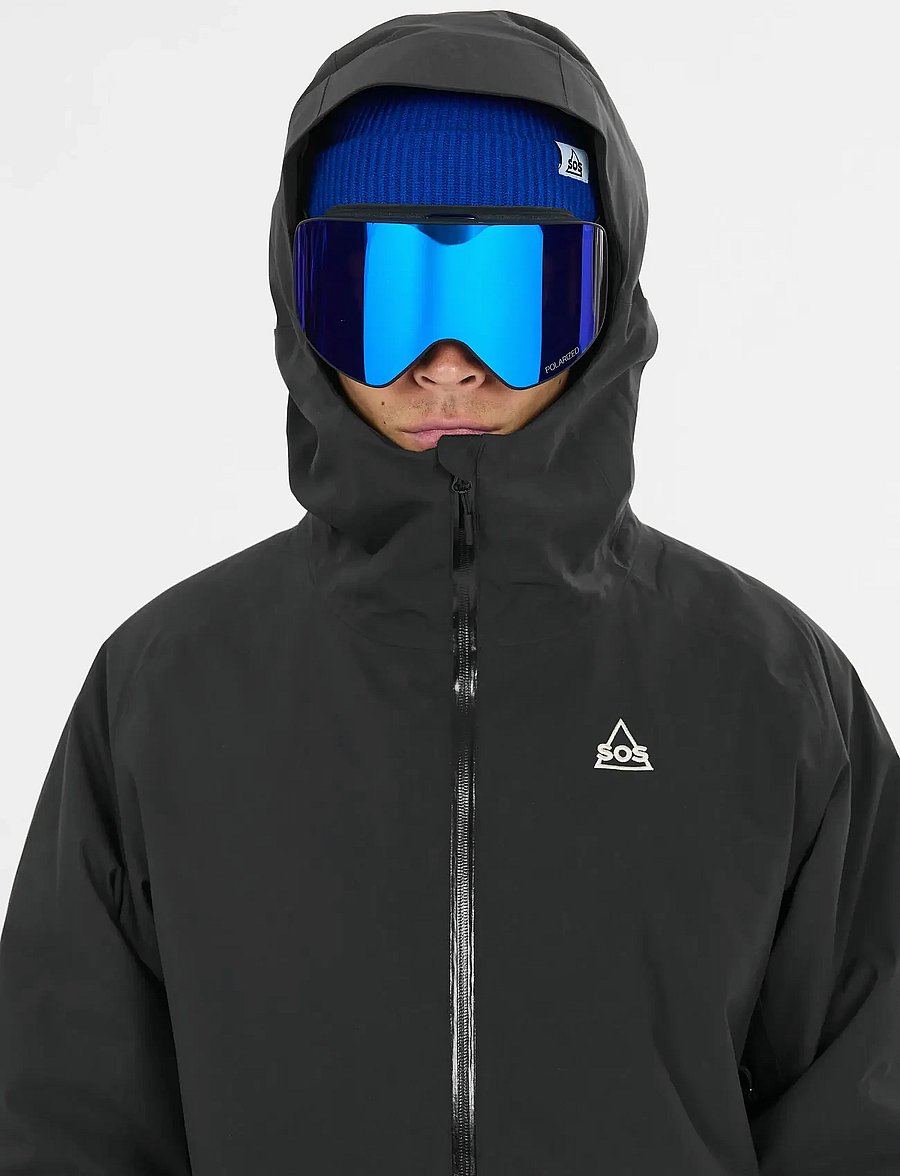 SOS - Samkos M 2L Insulated Jacket - skidjackor - black - 3