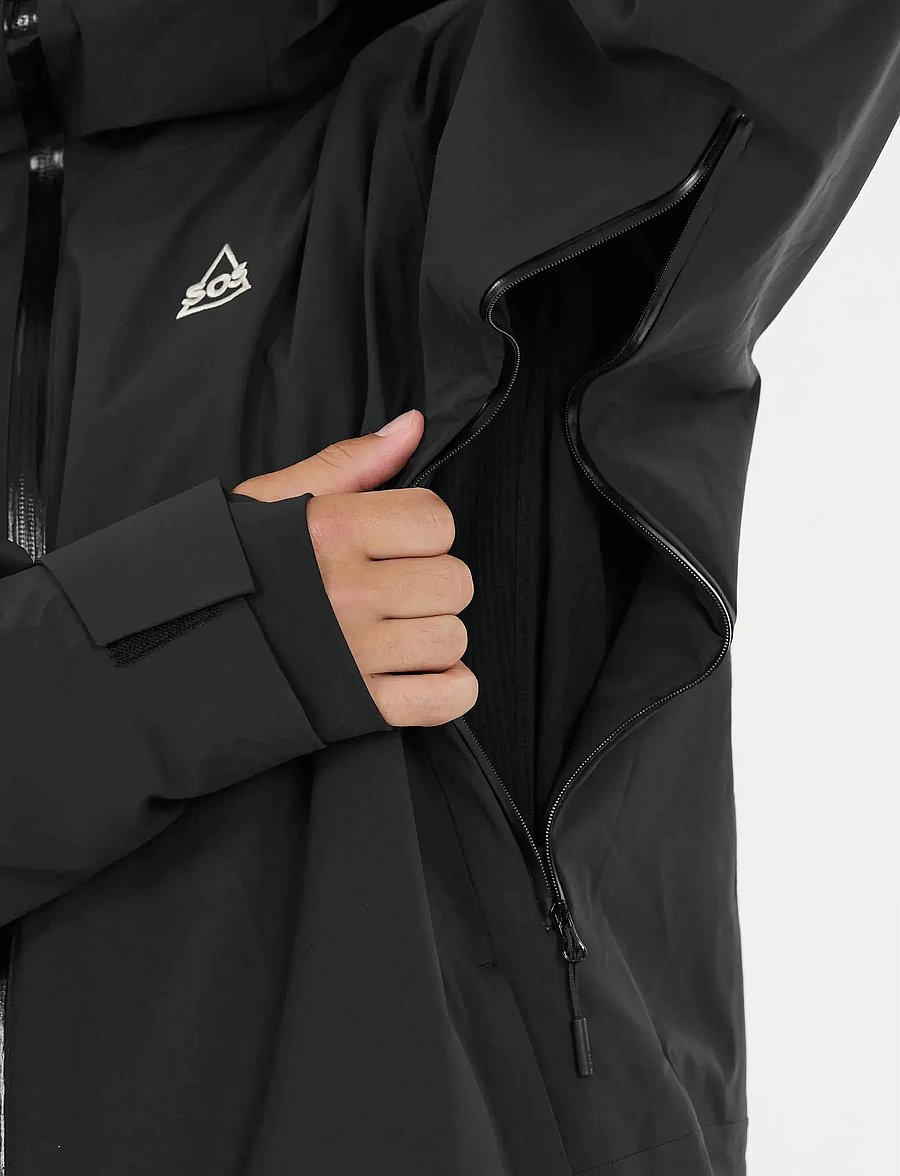 SOS - Samkos M 2L Insulated Jacket - skidjackor - black - 4