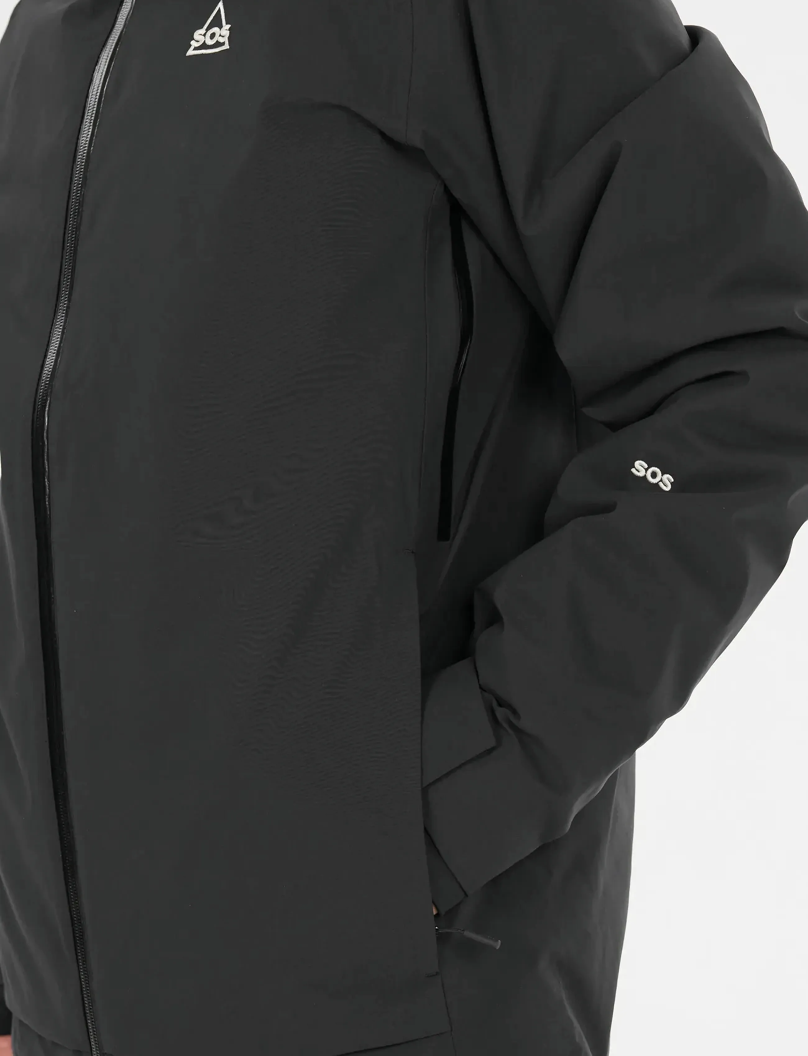SOS - Samkos M 2L Insulated Jacket - regnjakker - black - 5
