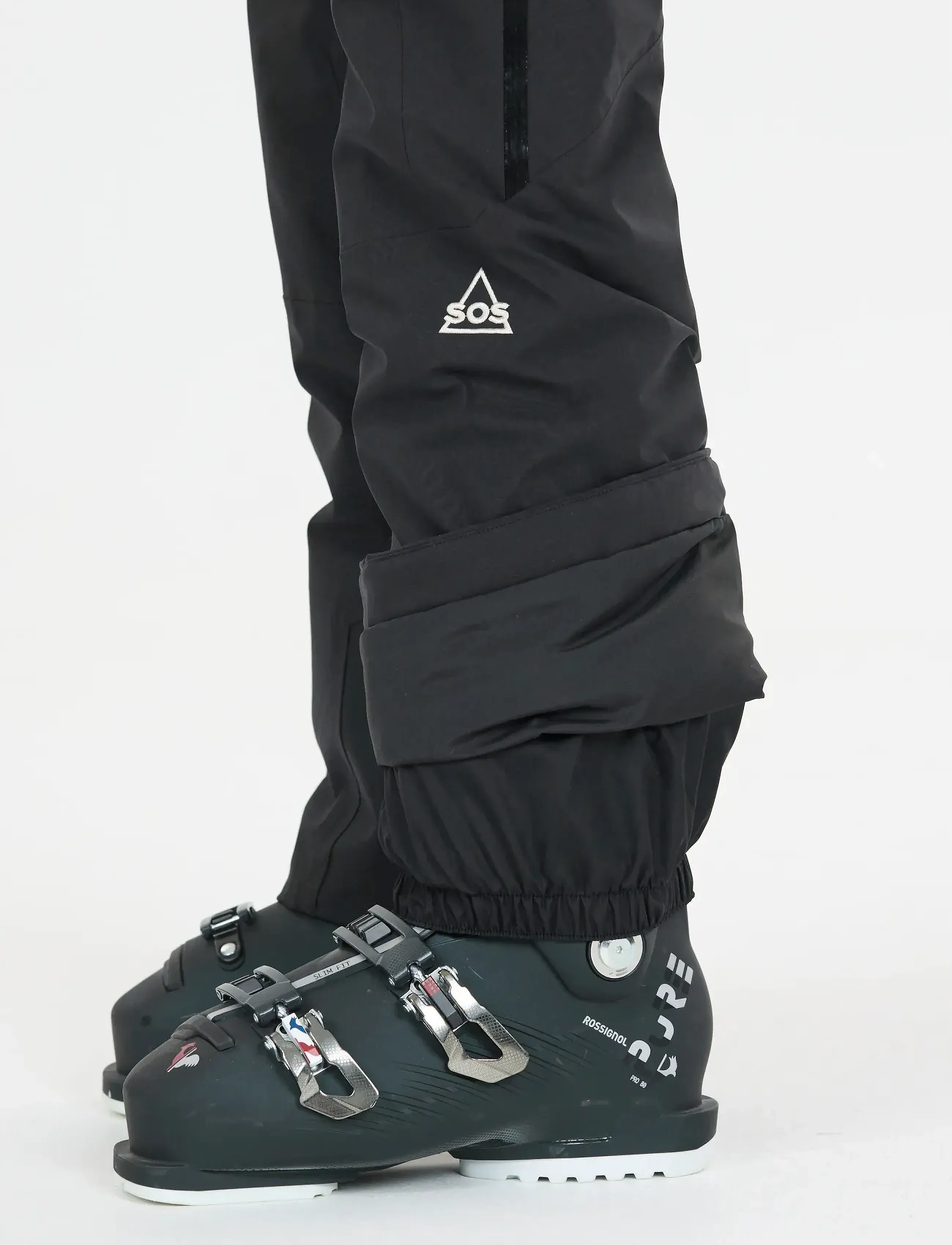 SOS Samkos W 2L Insulated Pants - Suusapüksid - BLACK / black