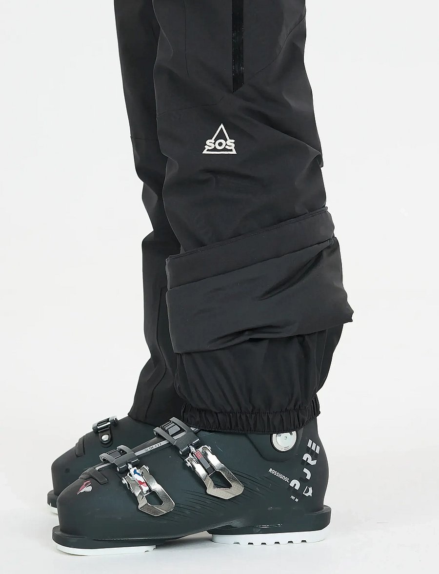 SOS - Samkos W 2L Insulated Pants - suusariietus - black - 0