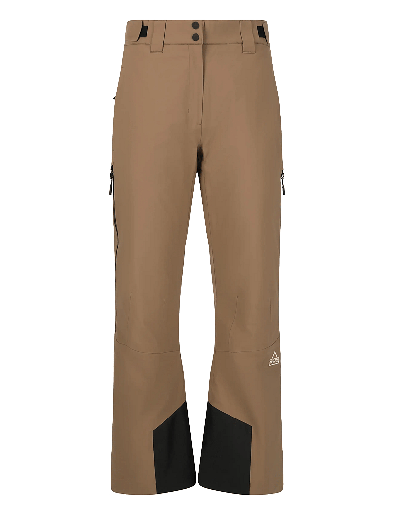 SOS - Samkos W 2L Insulated Pants - skidkläder - shitake - 1
